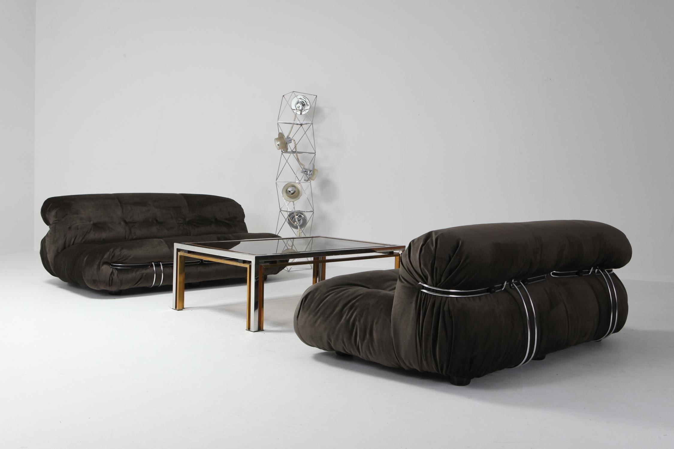 Soriana Two-Seat Sofa by Afra and Tobia Scarpa for Cassina 1