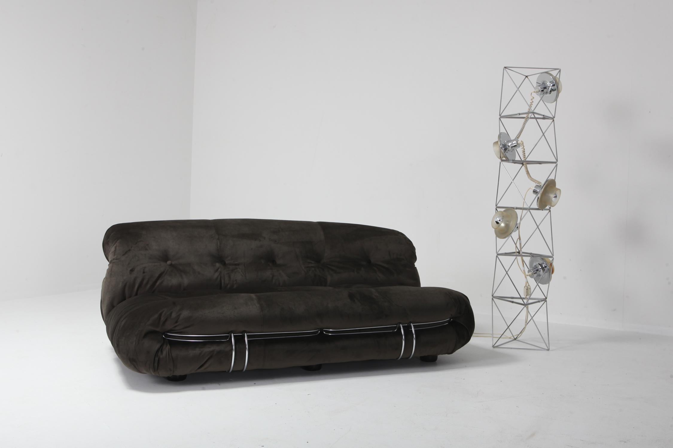 Soriana Two-Seat Sofa by Afra and Tobia Scarpa for Cassina 2