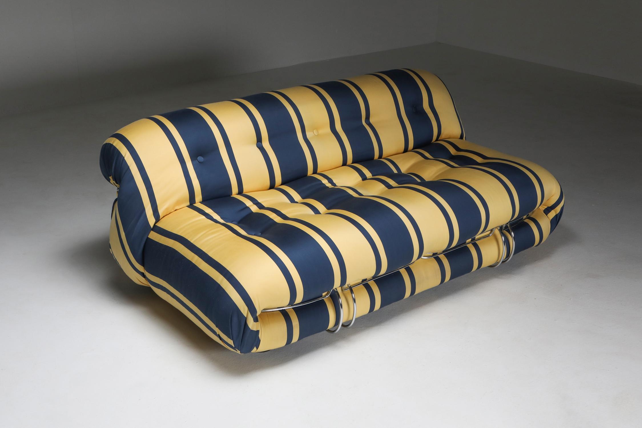 Late 20th Century Soriana Two-Seat Sofa by Afra e Tobia Scarpa for Cassina