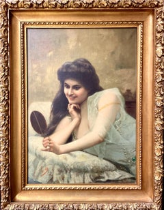 "La dame dans le miroir"