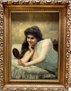 "Lady in the mirror"