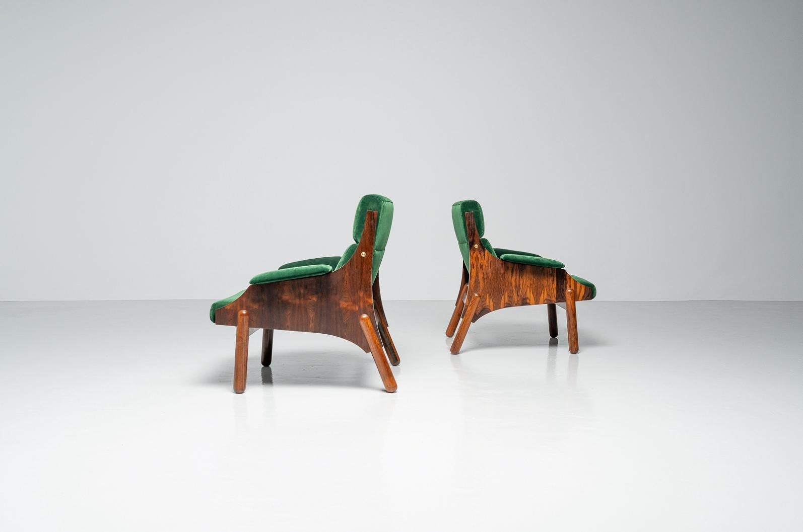 Sormani Lounge Chairs Pair, Italy, 1965 For Sale 2