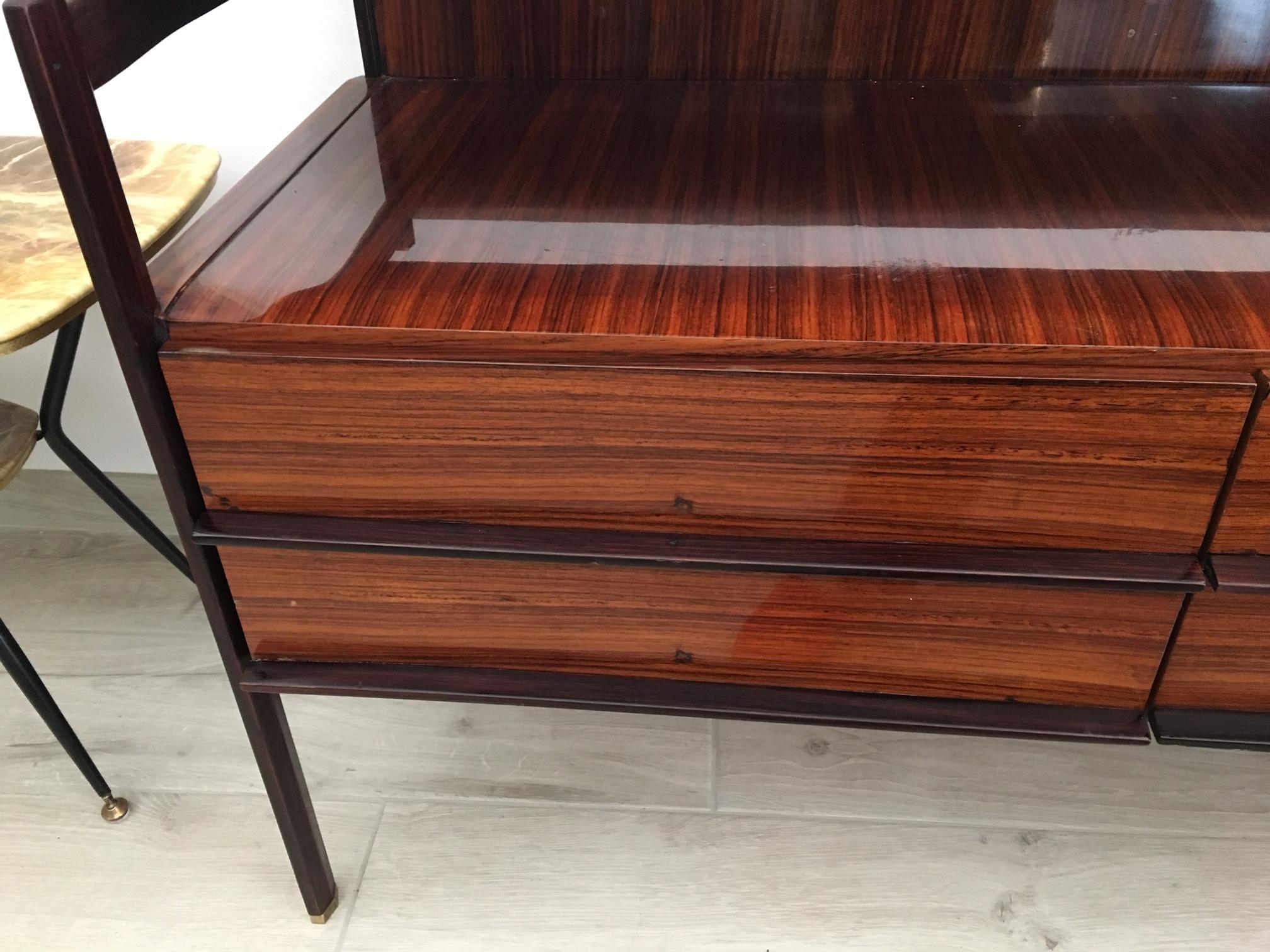 Sormani Rosewood Chest of Drawers / Credenza, 1960s 4