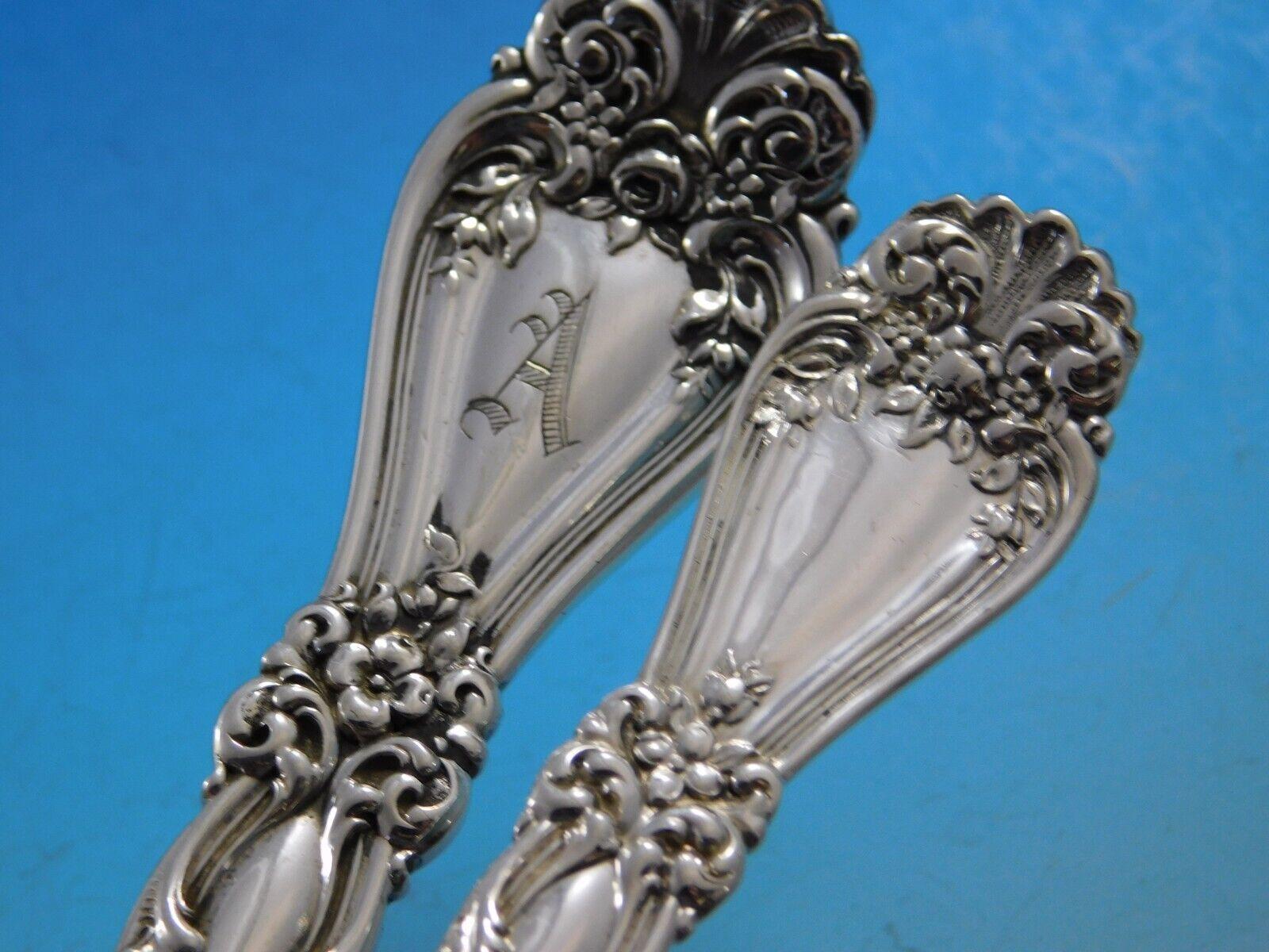 Sorrento by Alvin Sterling Silver Flatware Set for 6 Service 43 pcs Dinner 1