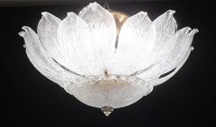 Sorrento, Monumental Italian Murano Glass Ceiling Light or Chandelier, 1970s
