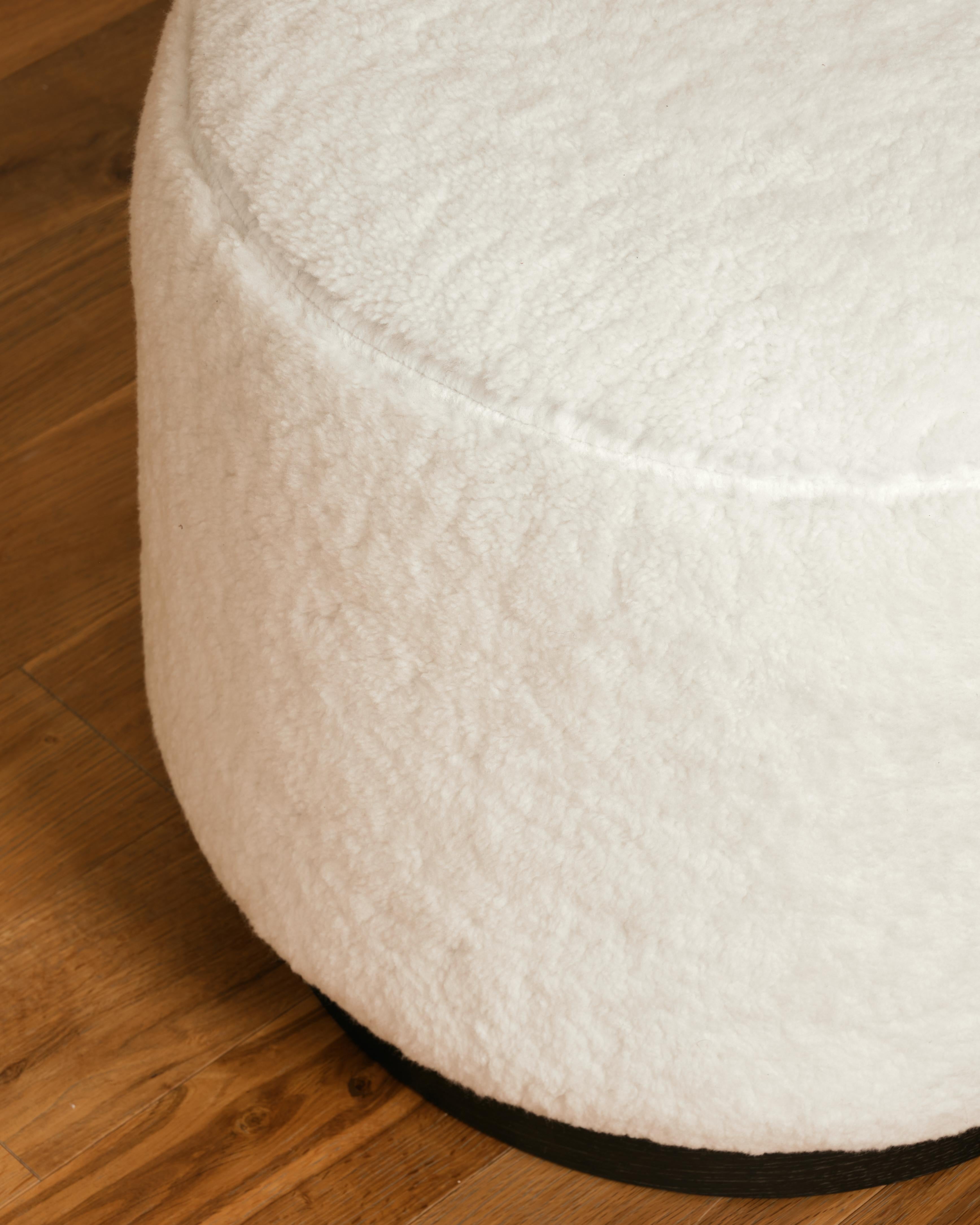 Hand-Crafted Sorrento Ottoman For Sale