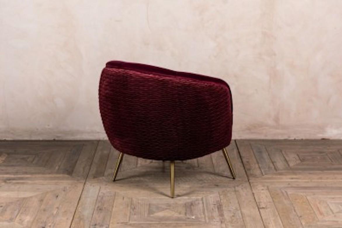Sorrento Velvet Occasional Tub Chairs, 20th Century For Sale 10