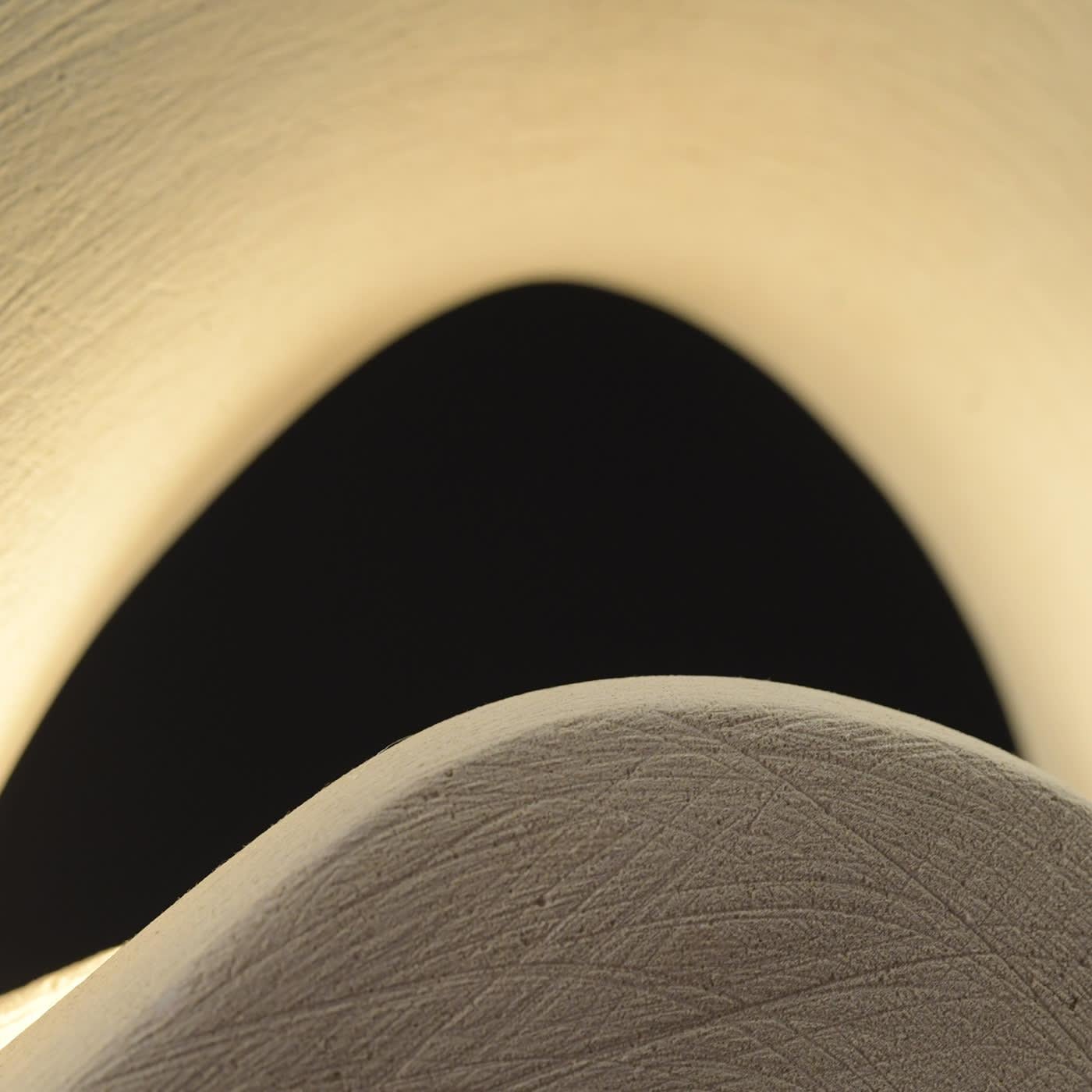 Italian Sorriso del mare Lecce Stone light Sculpture For Sale