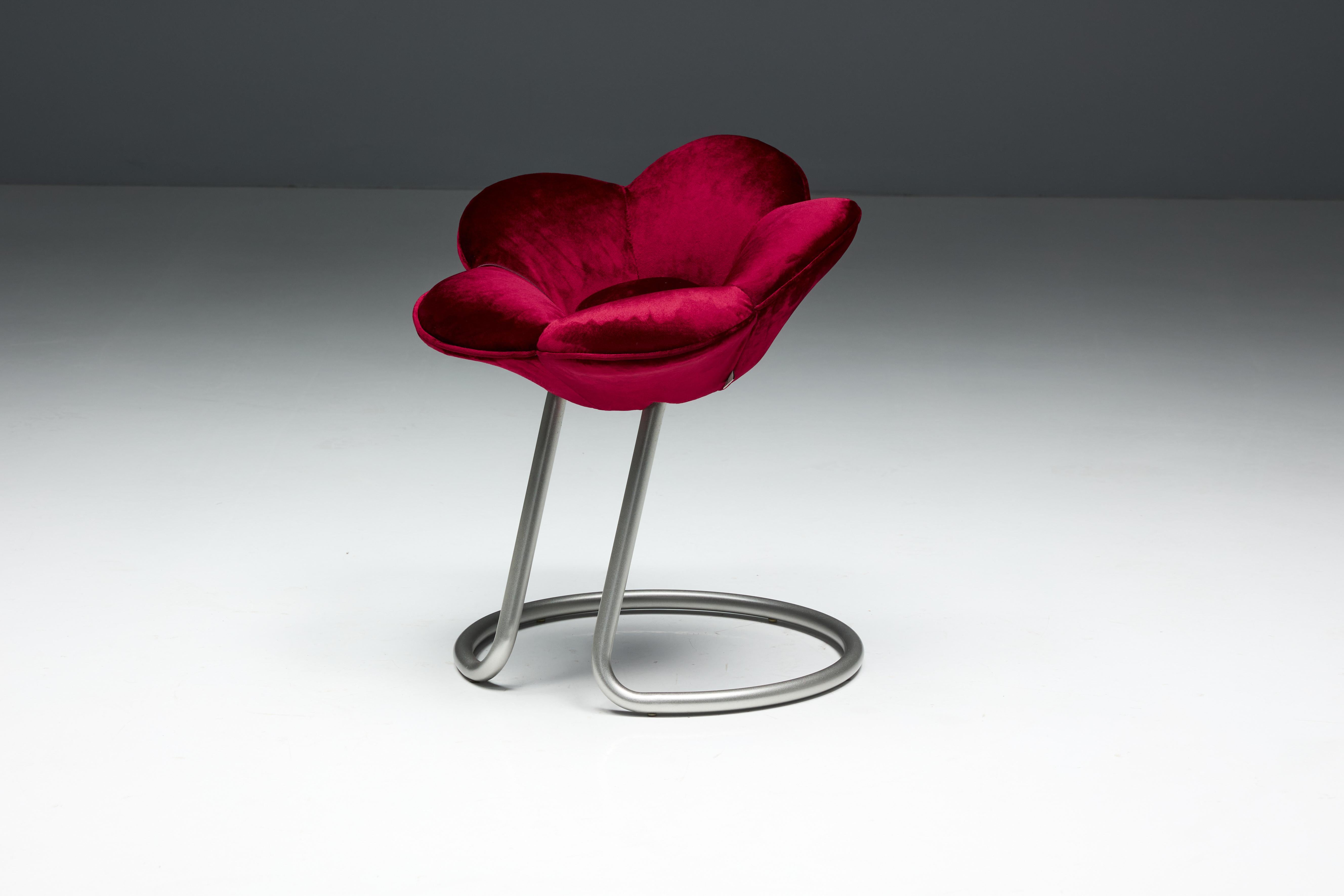 Soshun Flower Stools by Masanori Umeda for Edra, Italy, 1990s in vendita 4