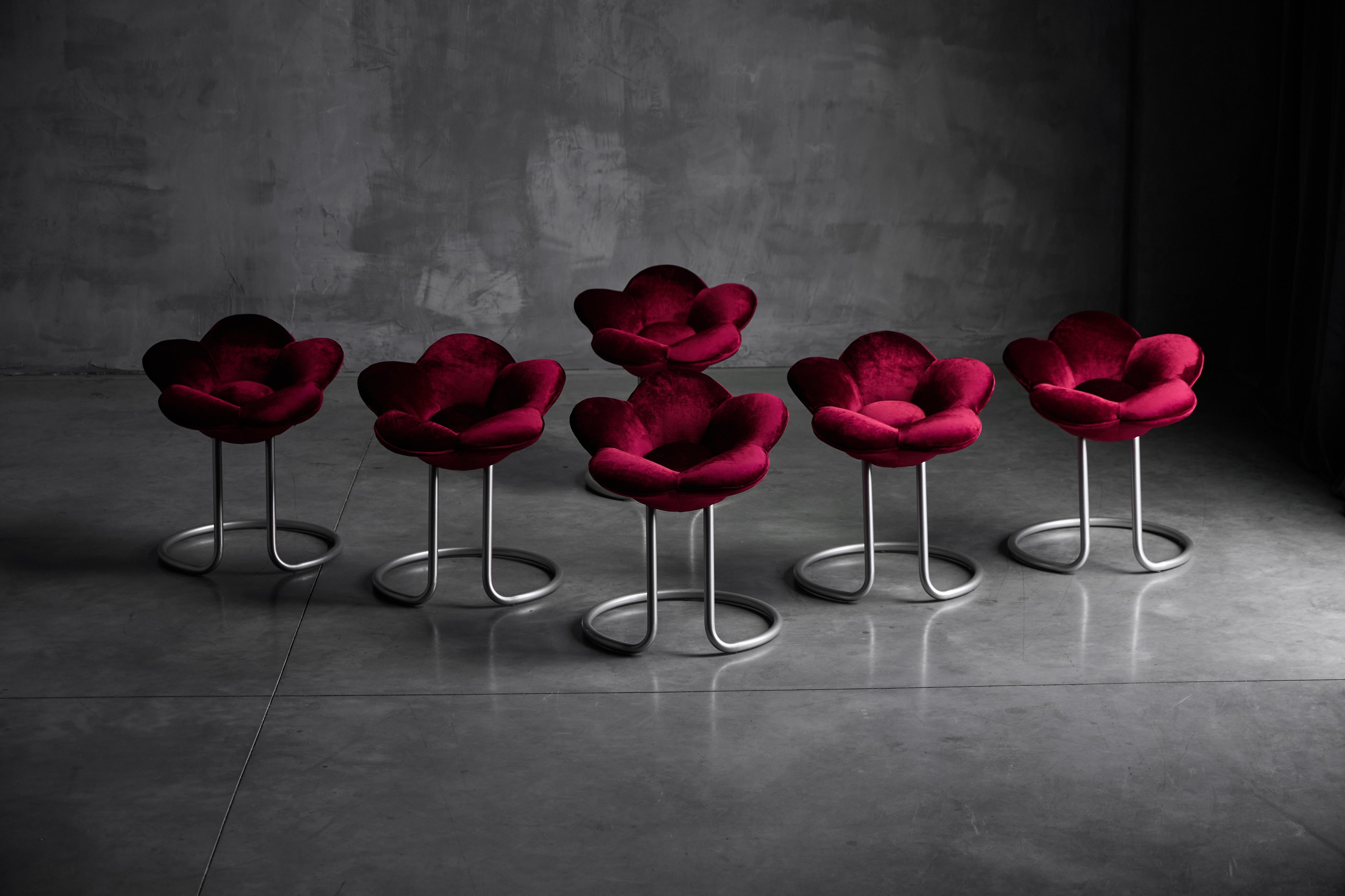 Soshun Flower Stools by Masanori Umeda for Edra, Italy, 1990s in vendita 10