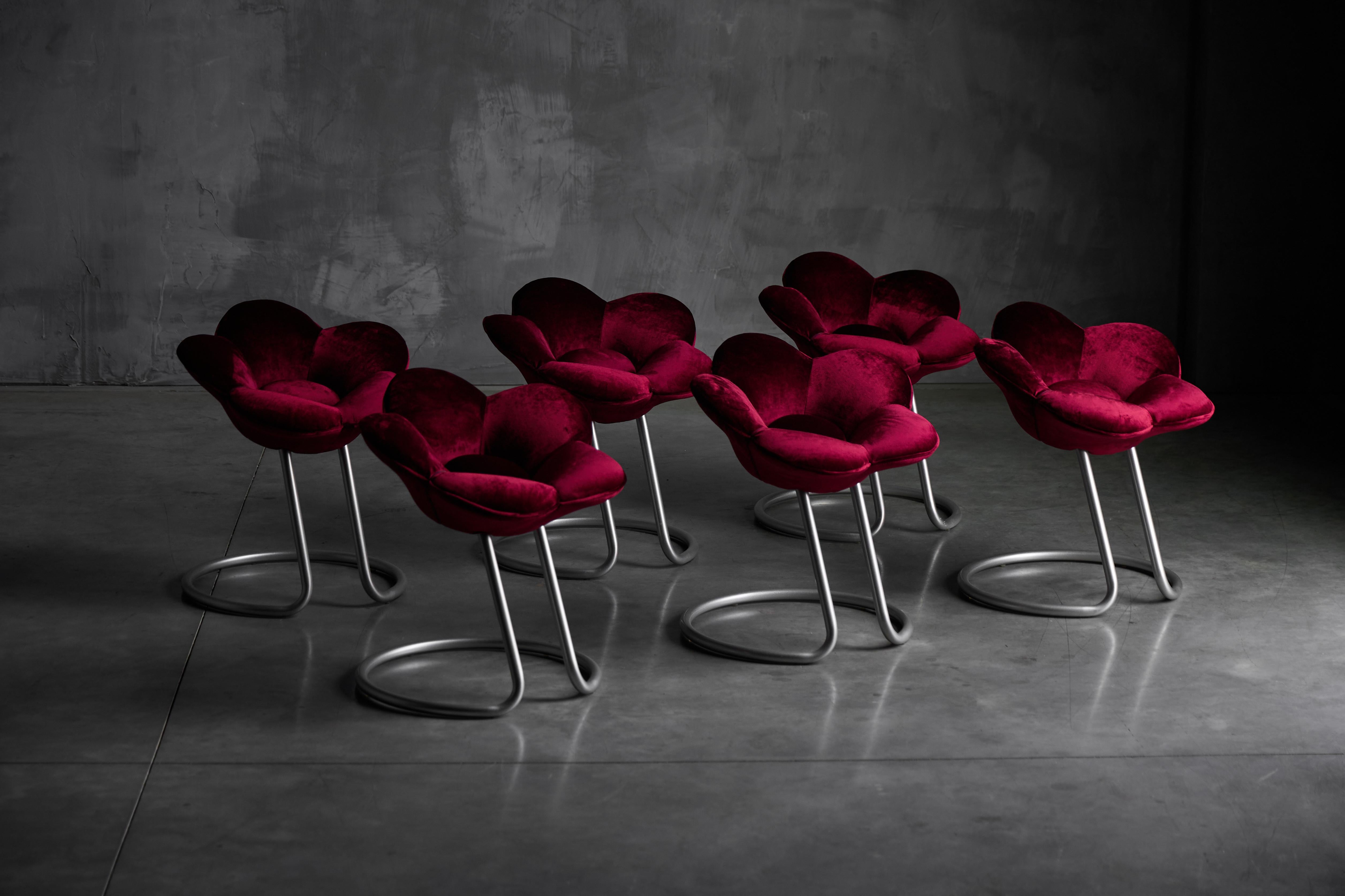 Soshun Flower Stools by Masanori Umeda for Edra, Italy, 1990s in vendita 12
