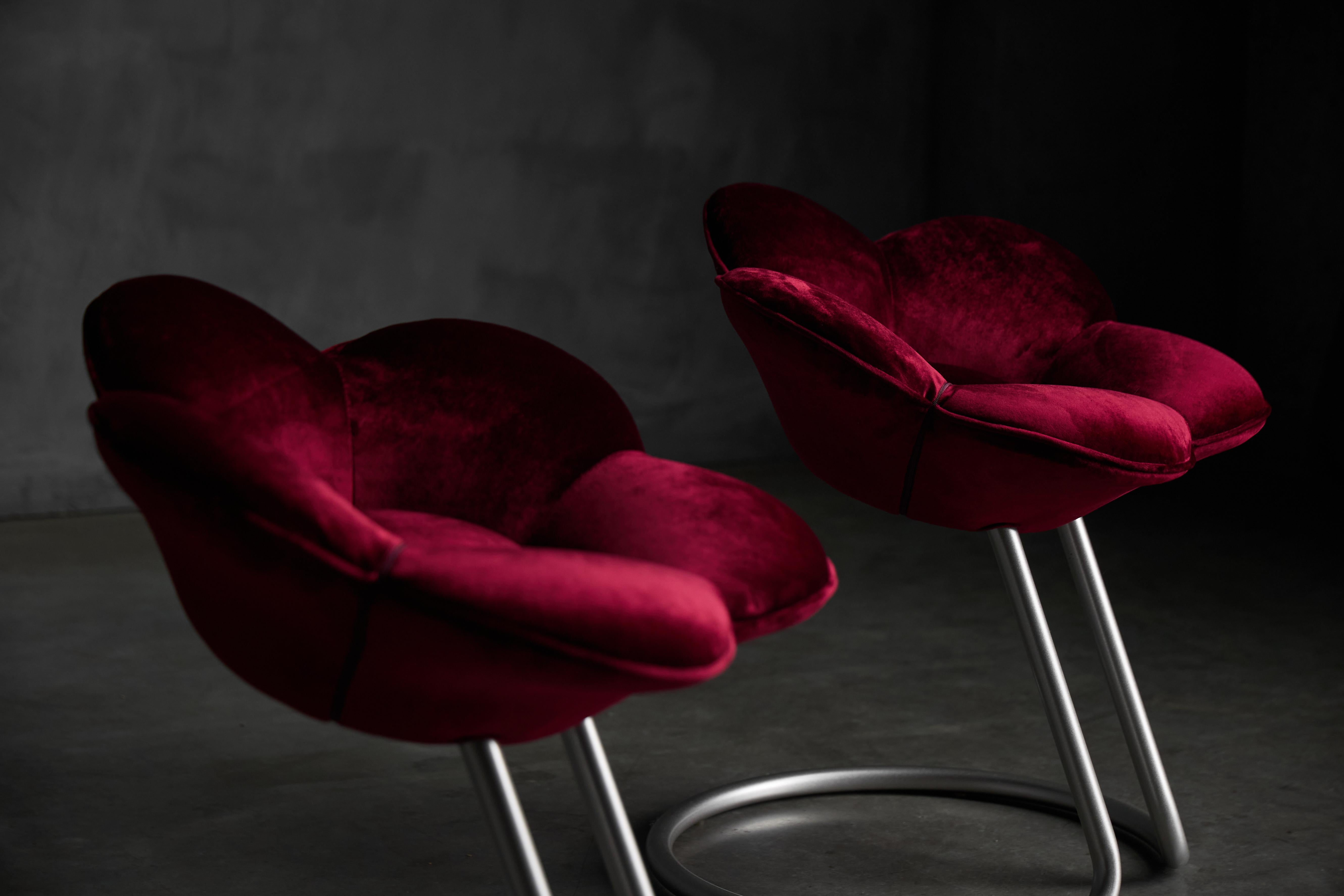 Soshun Flower Stools by Masanori Umeda for Edra, Italy, 1990s in vendita 13
