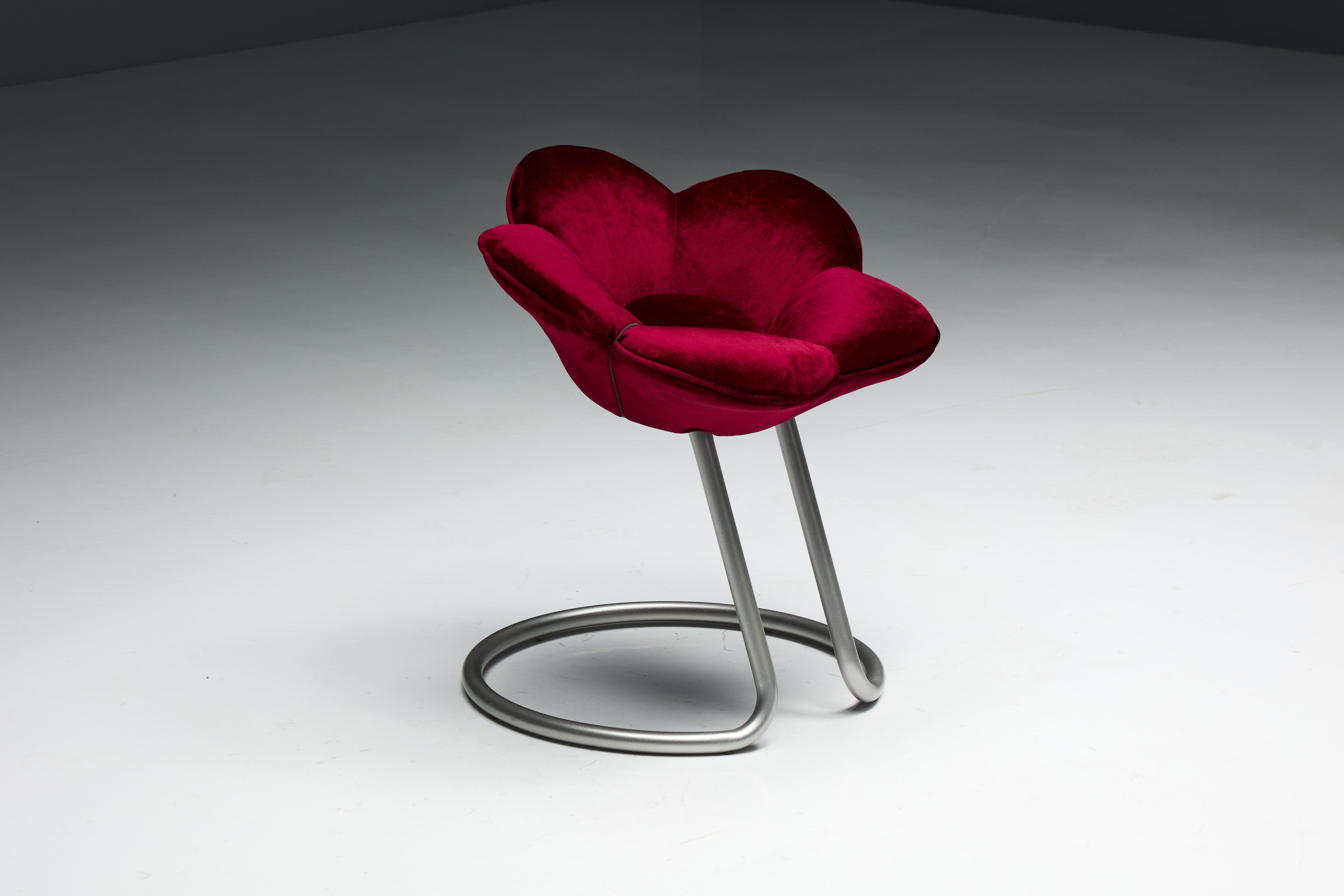 Soshun Flower Stools by Masanori Umeda for Edra, Italy, 1990s In condizioni ottime in vendita a Antwerp, BE