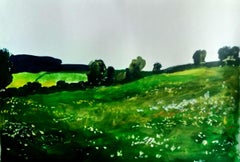 LANDSCAPE, Painting, Acrylic on Paper