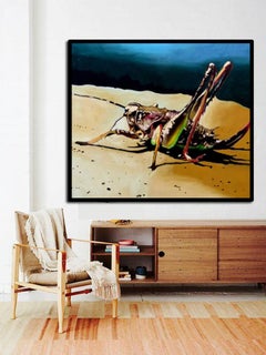 Locust, Gemälde, Öl auf Leinwand