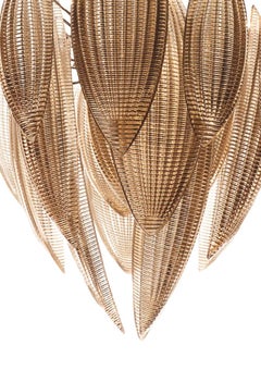 Paradise hanging lamp with bronze glass