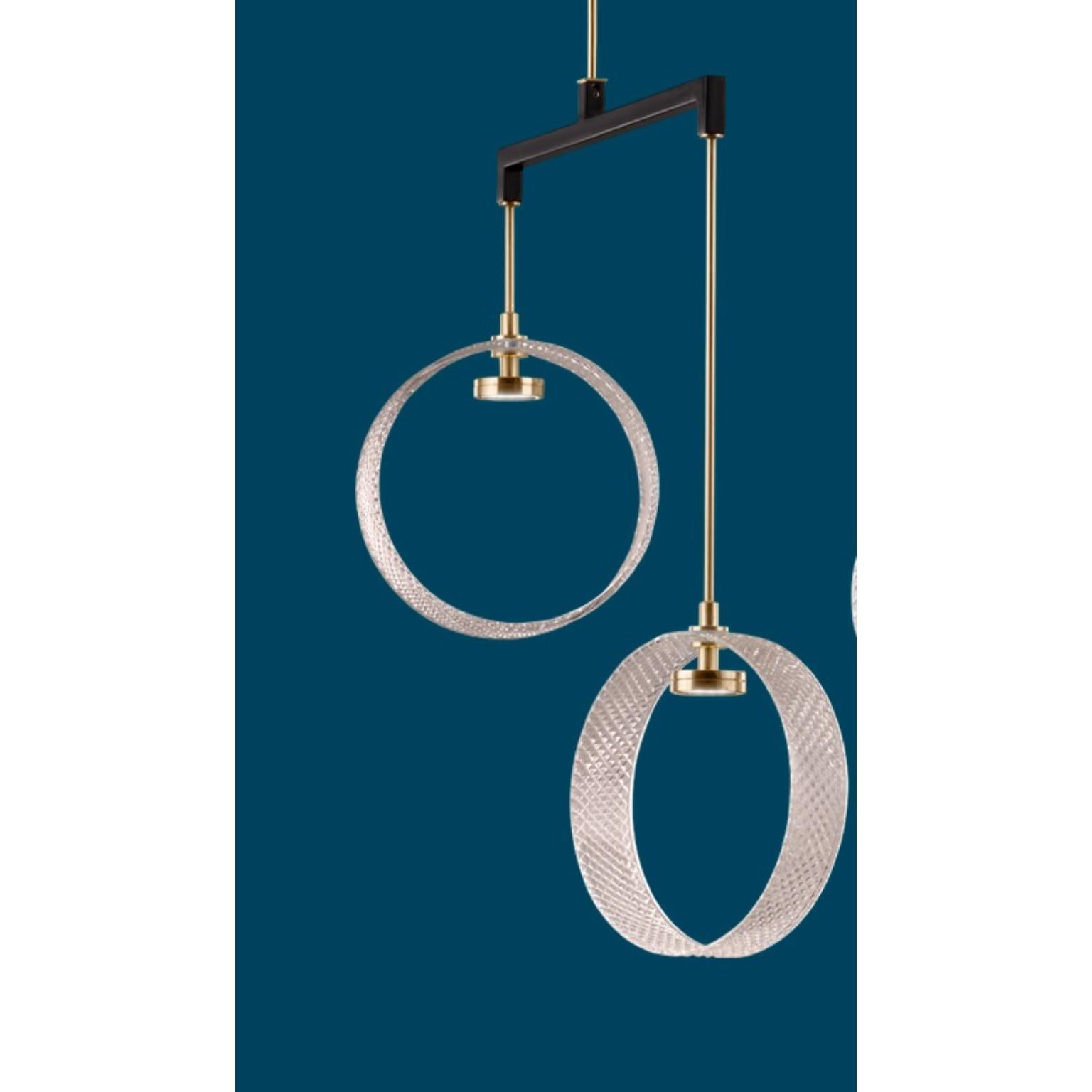 Postmoderno Lampada a sospensione Sospeso S3 di Euroluce Lampadari in vendita