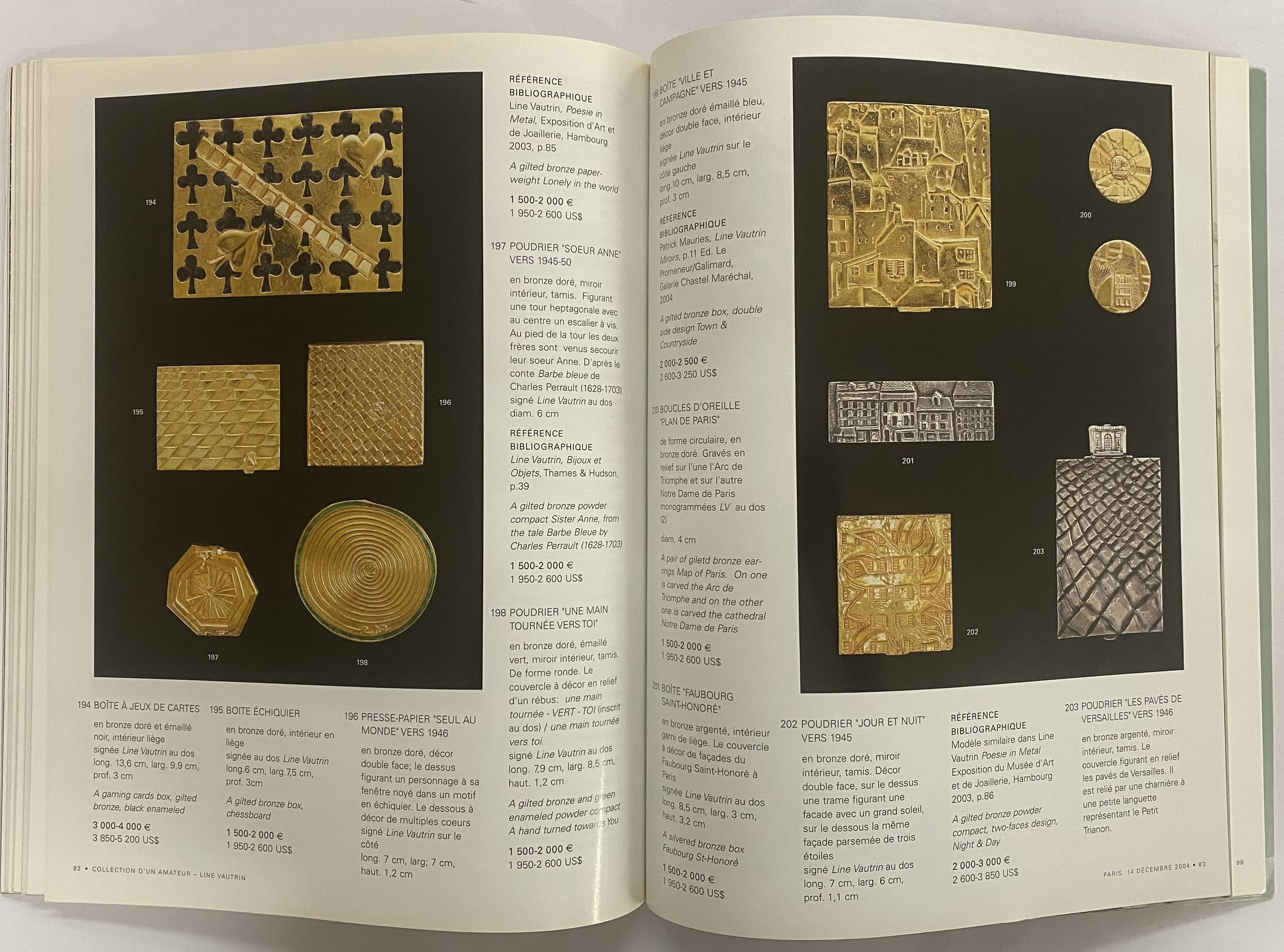 Sothby's Line Vautrin : Collection D'un Amateur (Livre) en vente 6