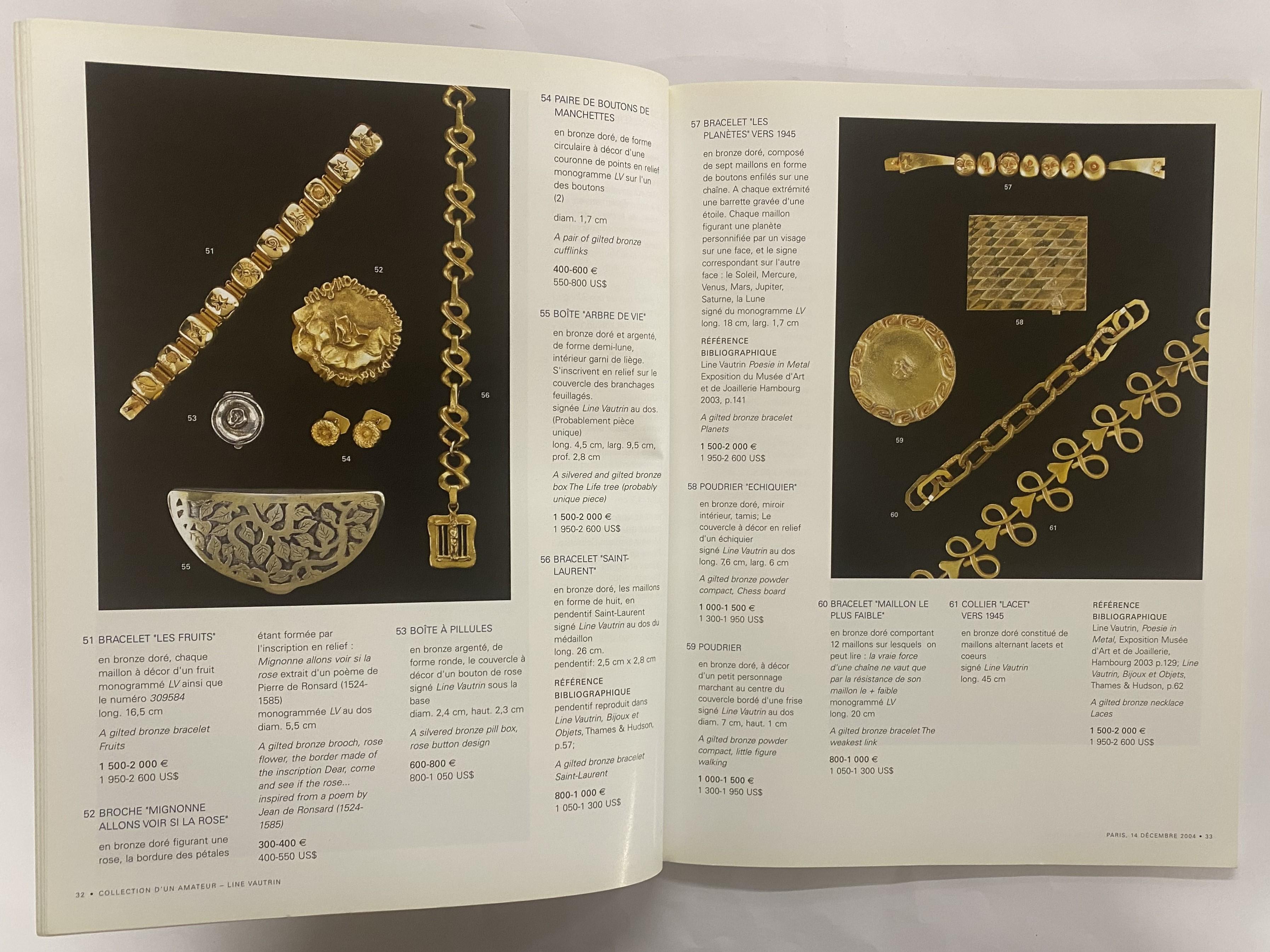 Sothby's Line Vautrin : Collection D'un Amateur (Livre) Unisexe en vente