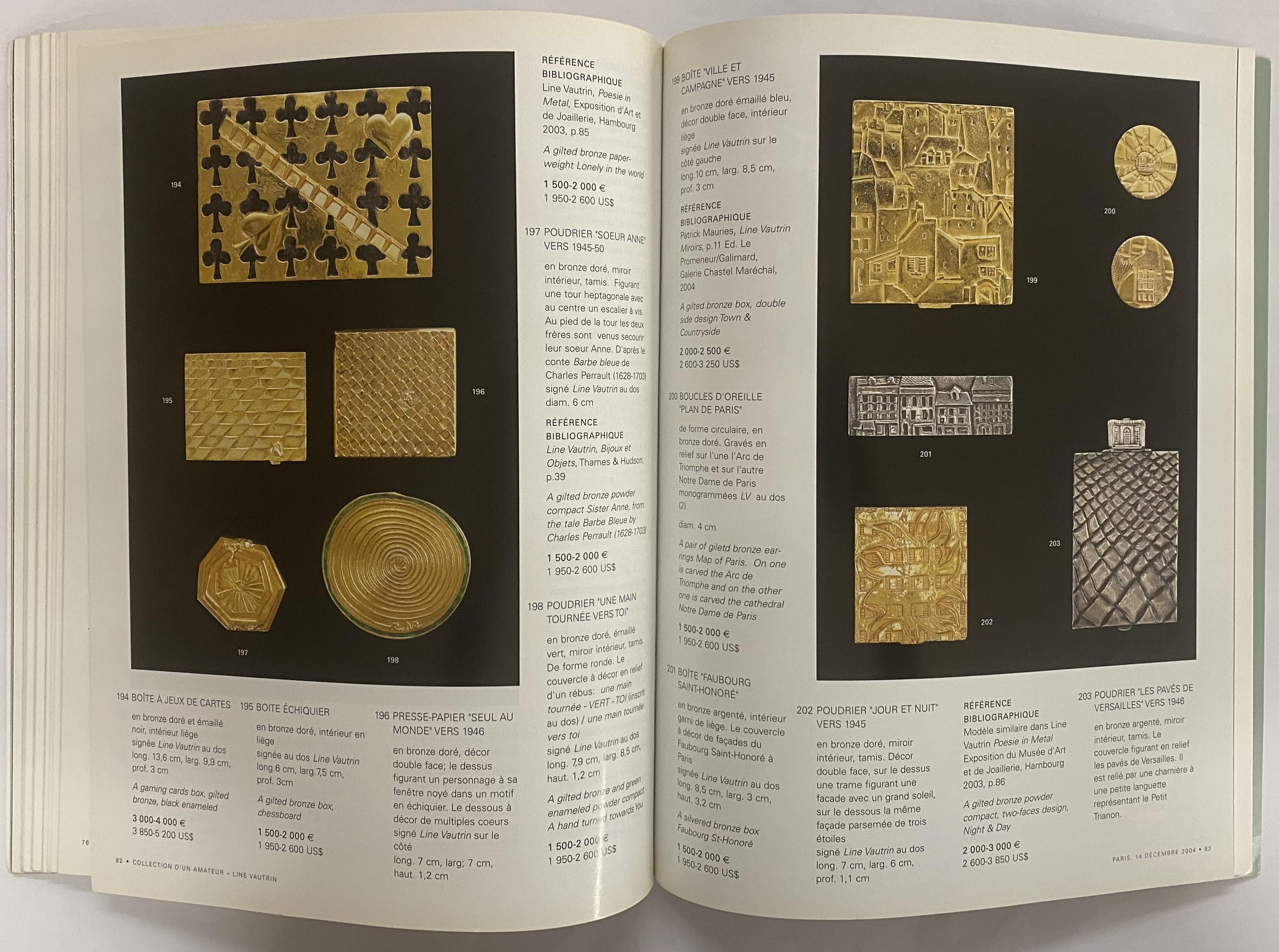 Sothby's Line Vautrin : Collection D'un Amateur (Livre) en vente 5