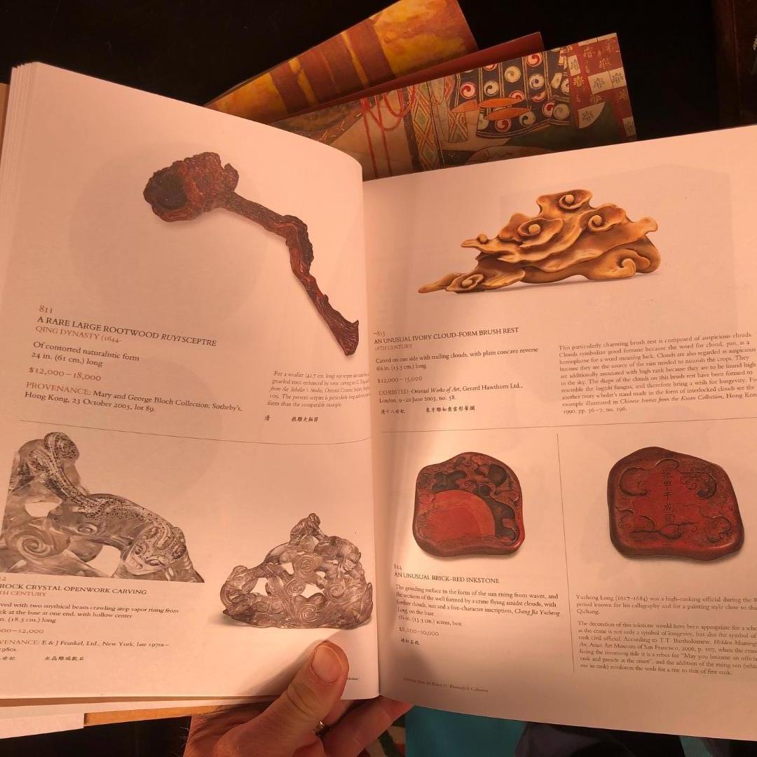 Contemporary Sotheby & Christie's Auction Catalogs Collectors and Connoisseurs of Asian Art