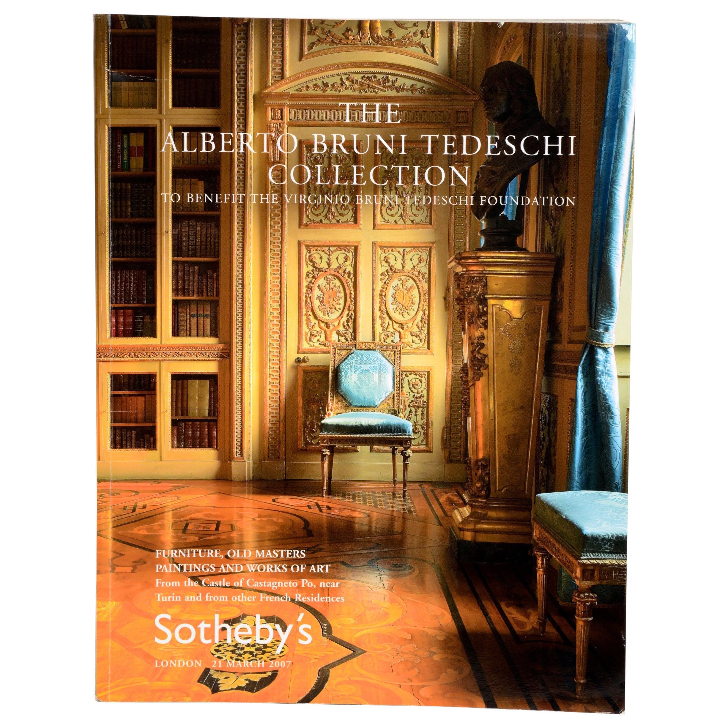 Sotheby's 2007 The Alberto Bruni Tedeschi Collection en vente