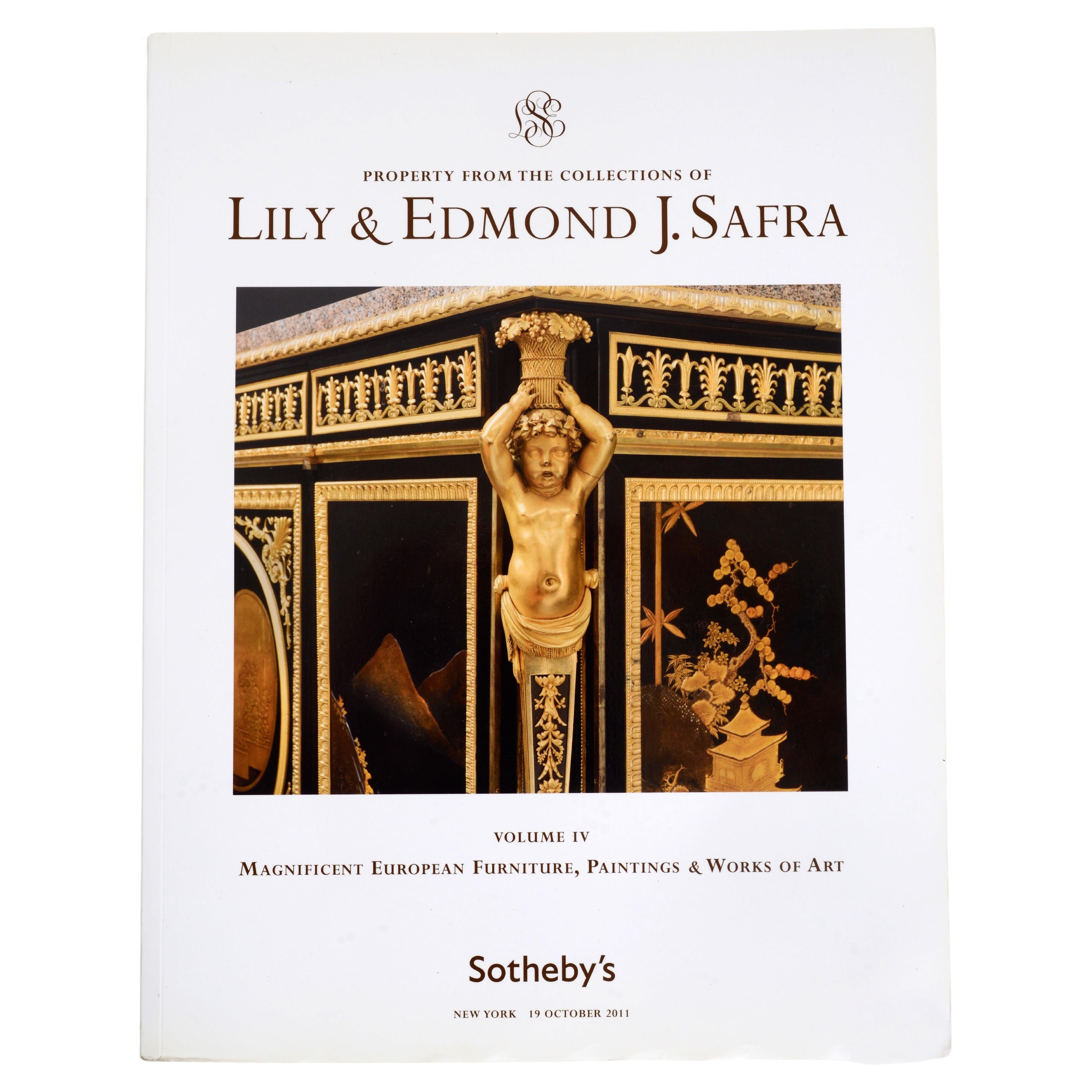 Sotheby's, 2011 Lilly & Edmond Safra Collection European Furniture Volume IV 