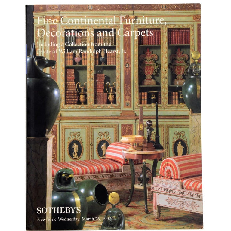 Sotheby's A Collection from The Estate of William Randolph Hearst, Jr. For Sale