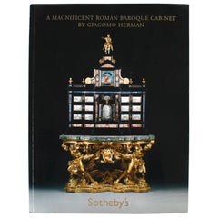 Sotheby's A Magnificent Roman Baroque Cabinet by Giacomo Herman, 12/2007