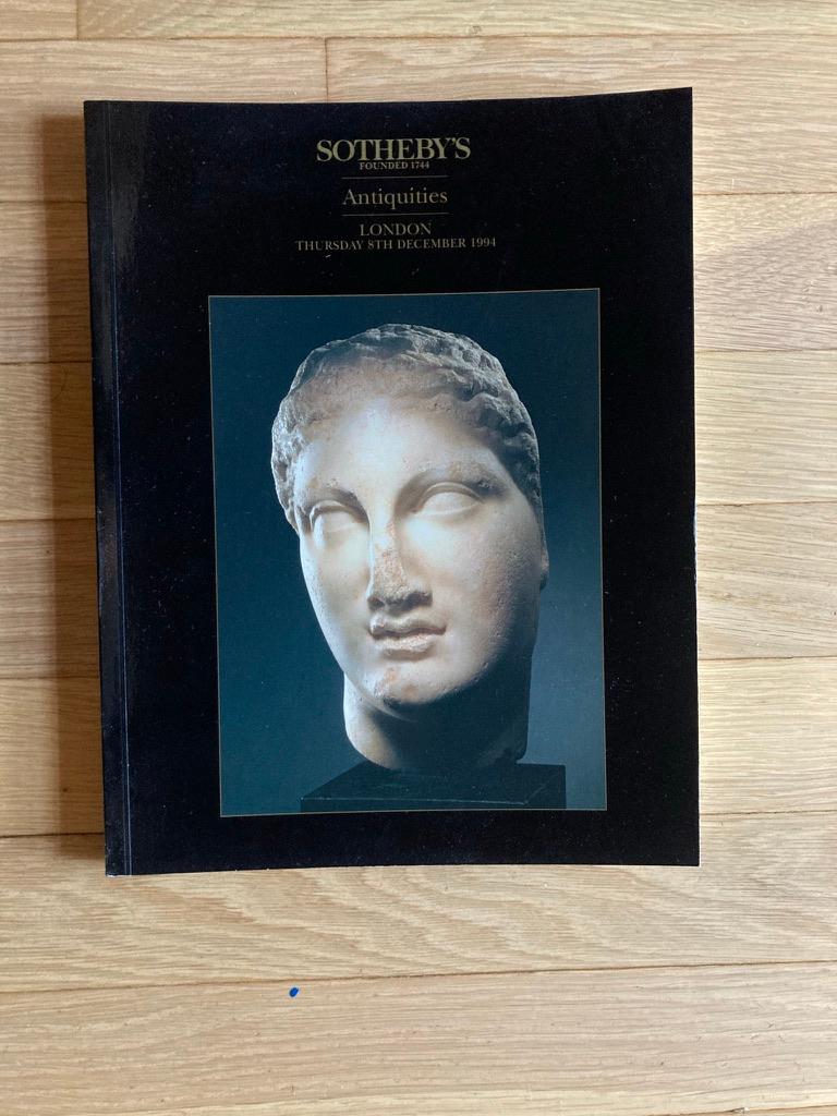 20th Century Sotheby's Antiquities Auction Catalogs 1990s-2000s Set of 14