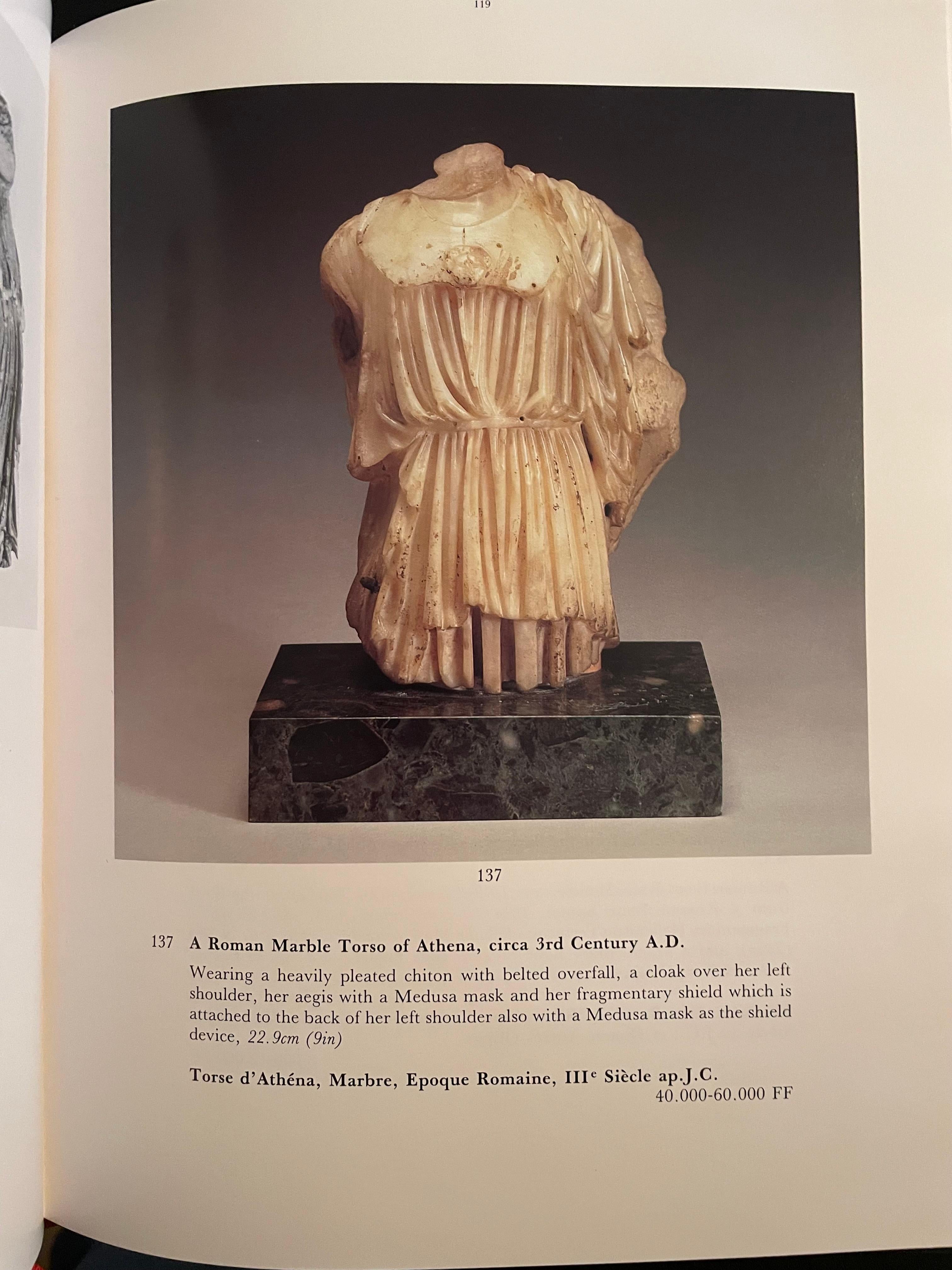 20th Century Sotheby's Antiquities et Objets d'Art, Marquis de Ganay, Monaco 1987, Hard Cover For Sale