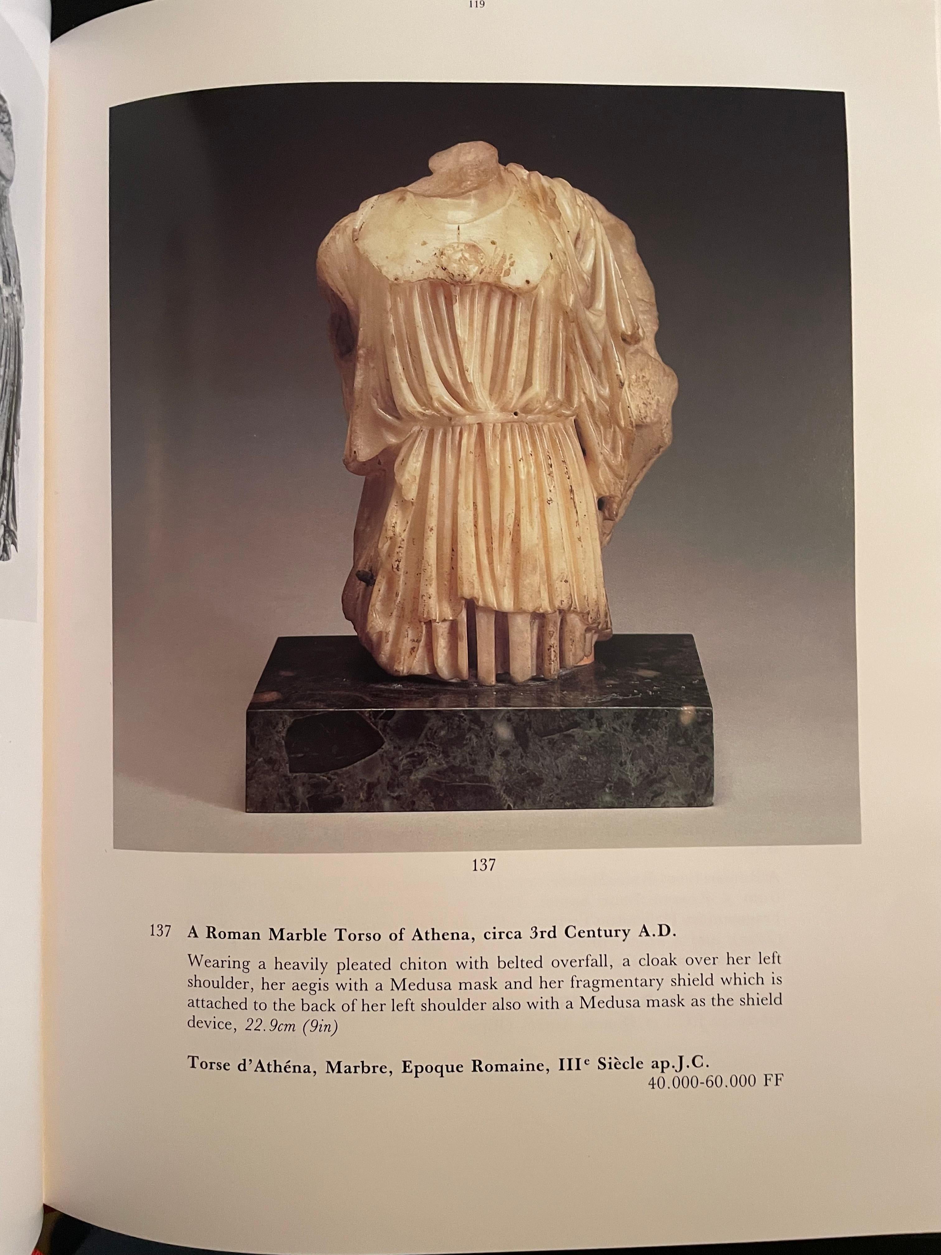 Sotheby's Antiquities et Objets d'Art, Marquis de Ganay, Monaco 1987, Hard Cover In Good Condition For Sale In Stamford, CT