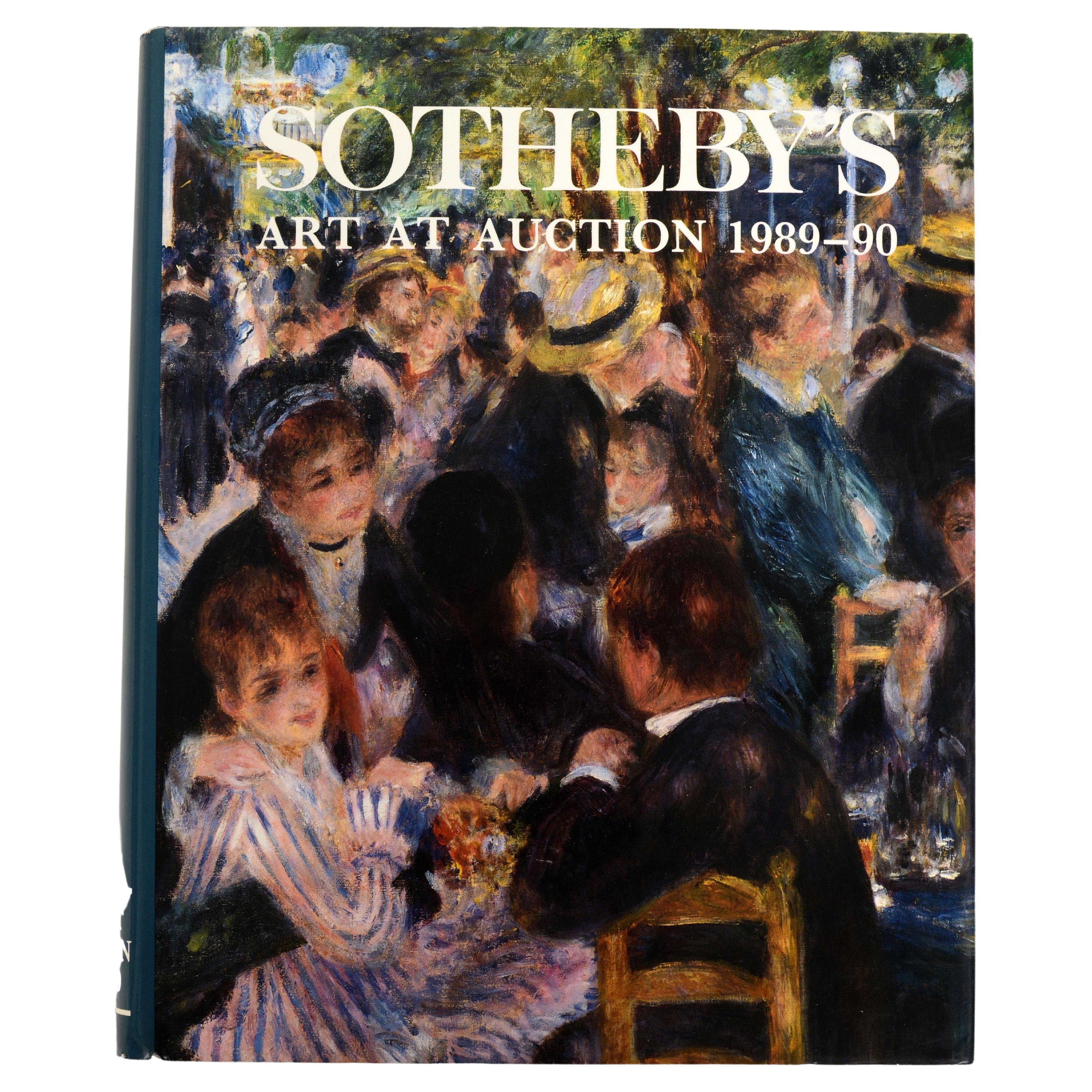 Sotheby's Art at Auction - 1989-1990 by Sally Prideaux 'Editor', 1st Ed For Sale