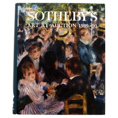 Vintage Sotheby's Art at Auction - 1989-1990 by Sally Prideaux 'Editor', 1st Ed