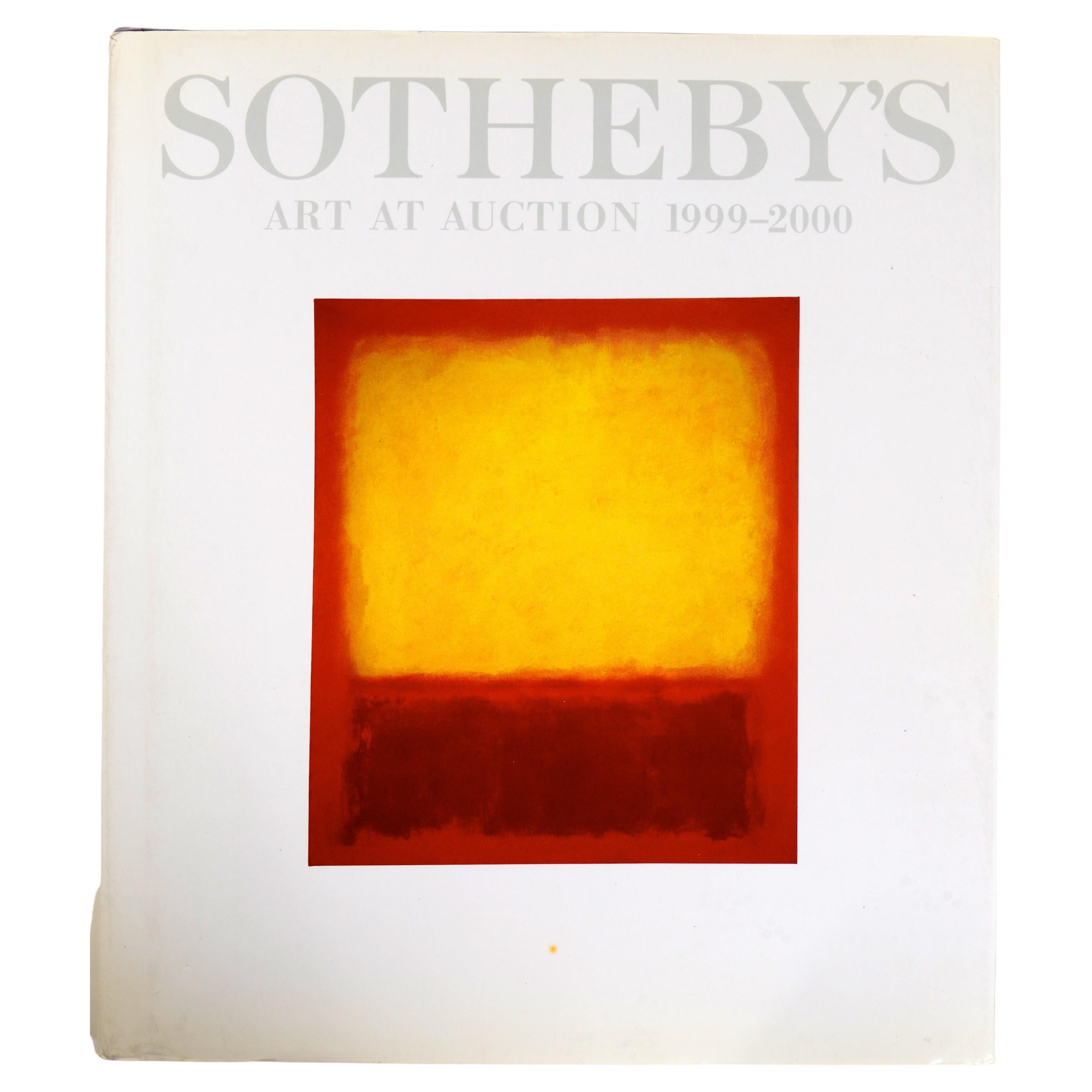Sotheby's Art at Auction 1999 - 2000, Edited by Emma Lawson, 1st Ed For Sale