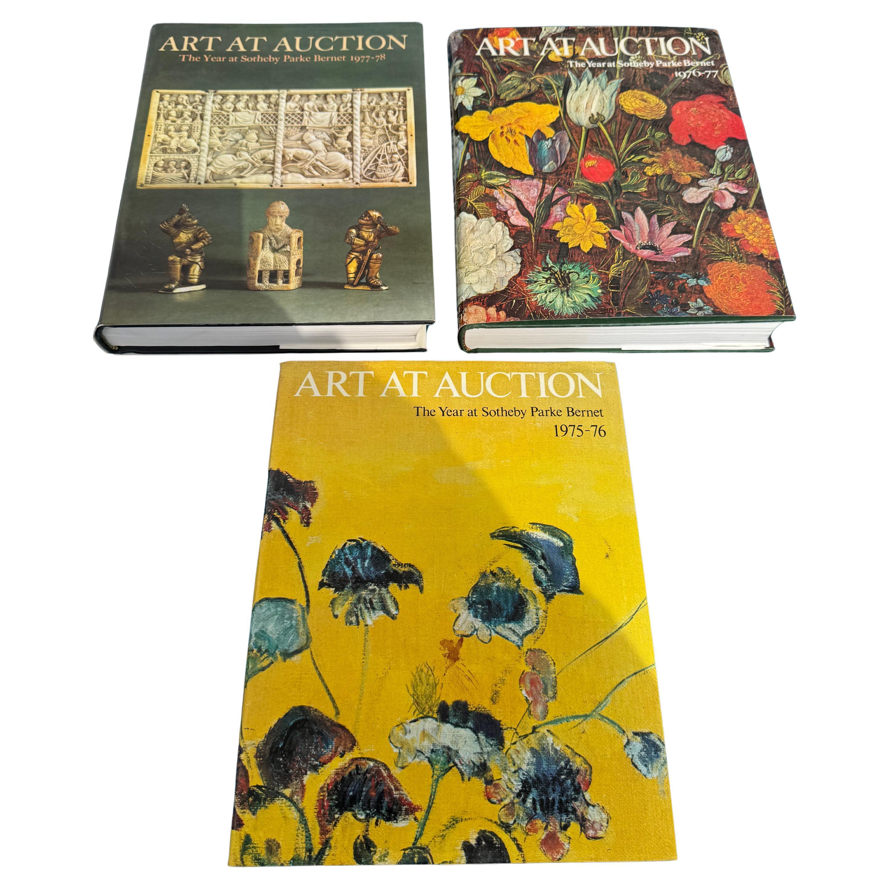 Sotheby's Art At Auction Books 1976-78 (Per item)