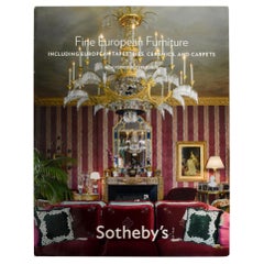 Catalogue de vente aux enchères de Sotheby's Fine European Furniture Ny octobre 2008