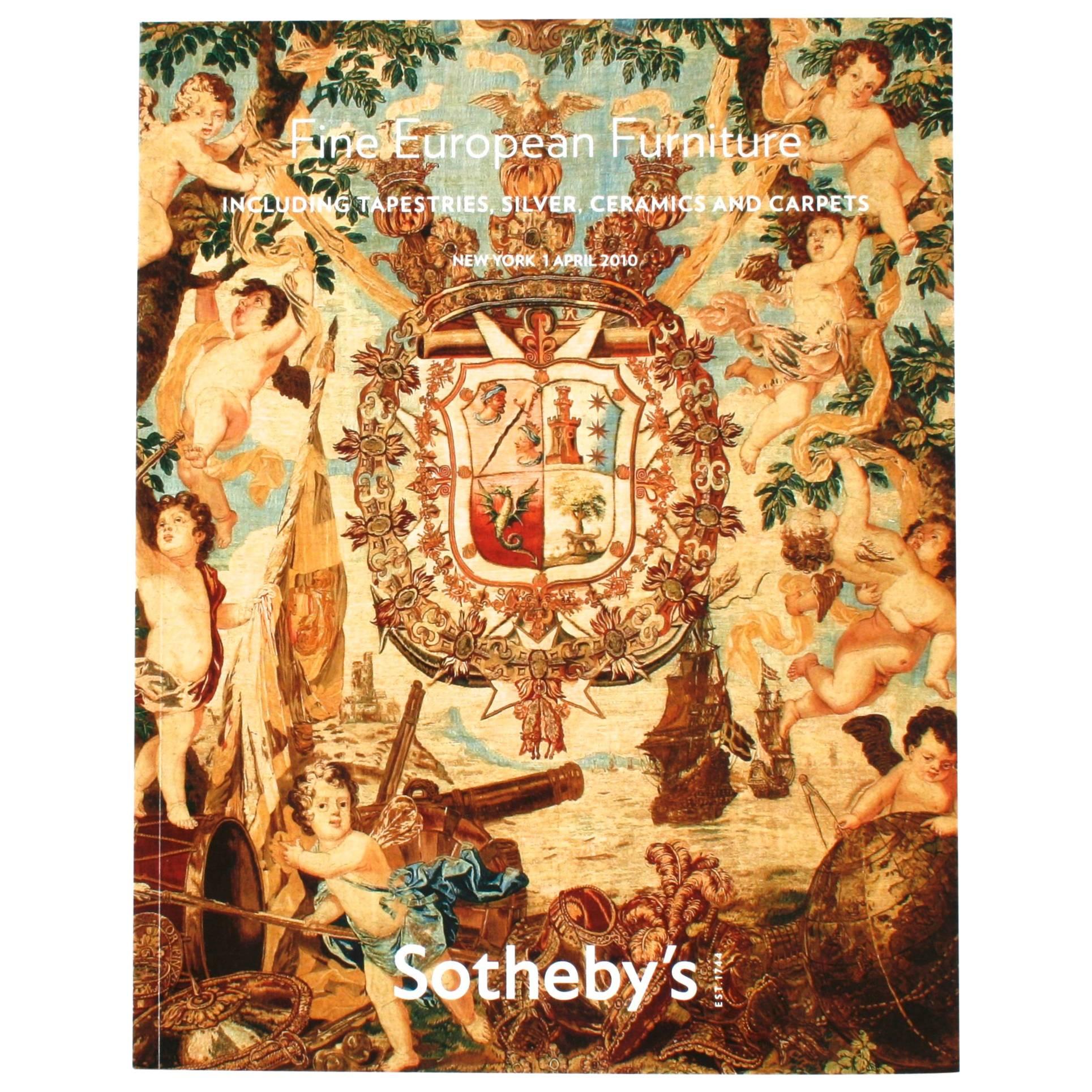 Sotheby
s Auction Catalogue: Fine European Furniture