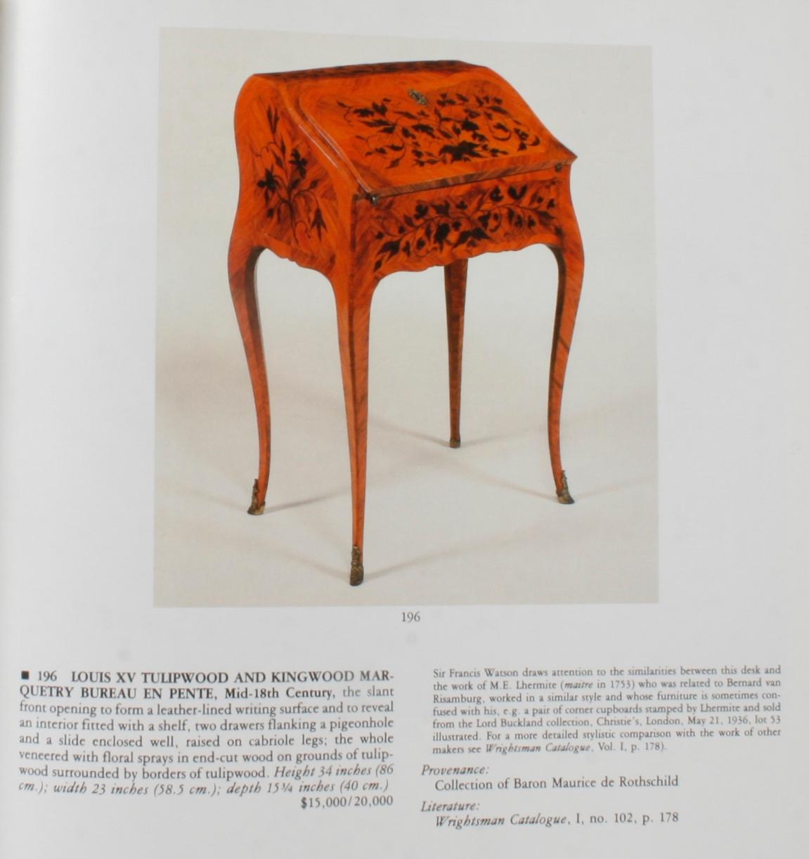 Sotheby's Auction Catalogue for The Mrs. Charles Wrightsman Palm Beach Estate 10
