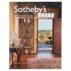 Sotheby's Catalogue the Collection of Mr. and Mrs. Lammot Du Pont Copeland