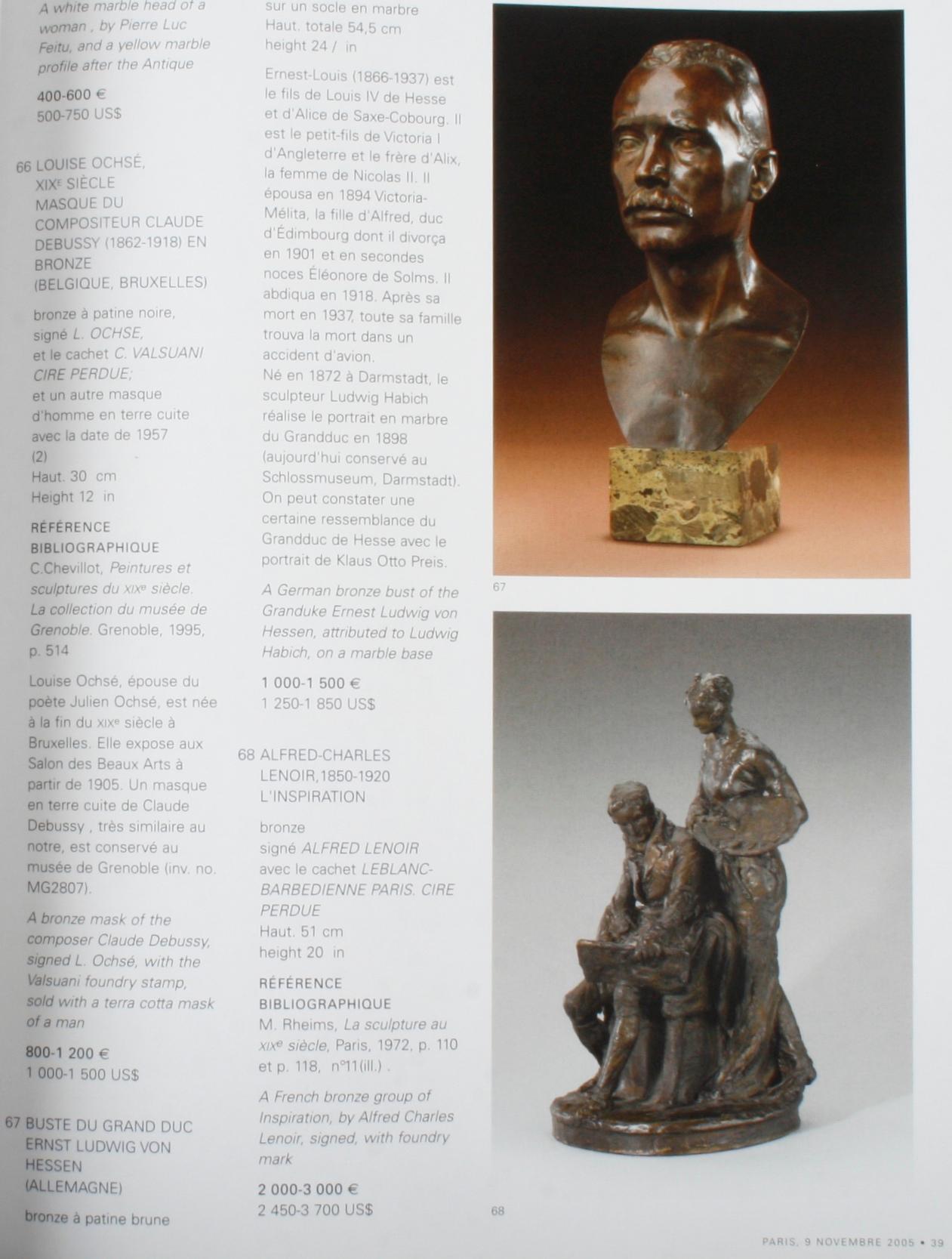 Sotheby's, Sammlung Klaus Otto Preis, Paris, 11/9/05 im Angebot 3