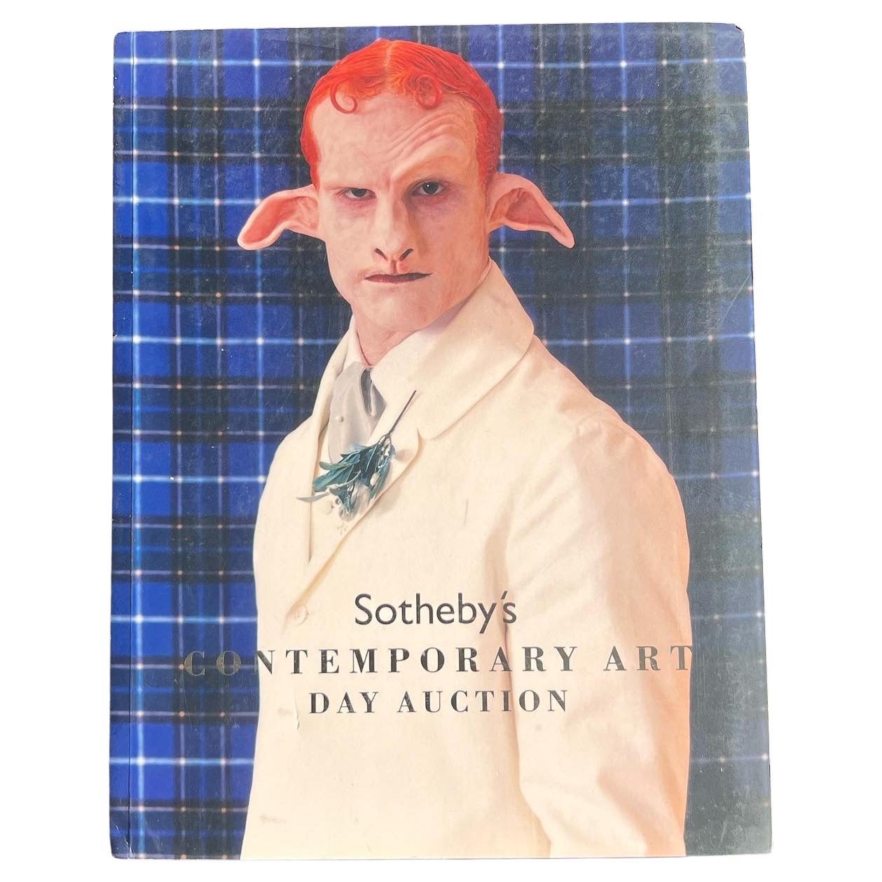 Catalogue de la journée de vente aux enchères d'art contemporain de Sotheby's, Londres, 2007. en vente