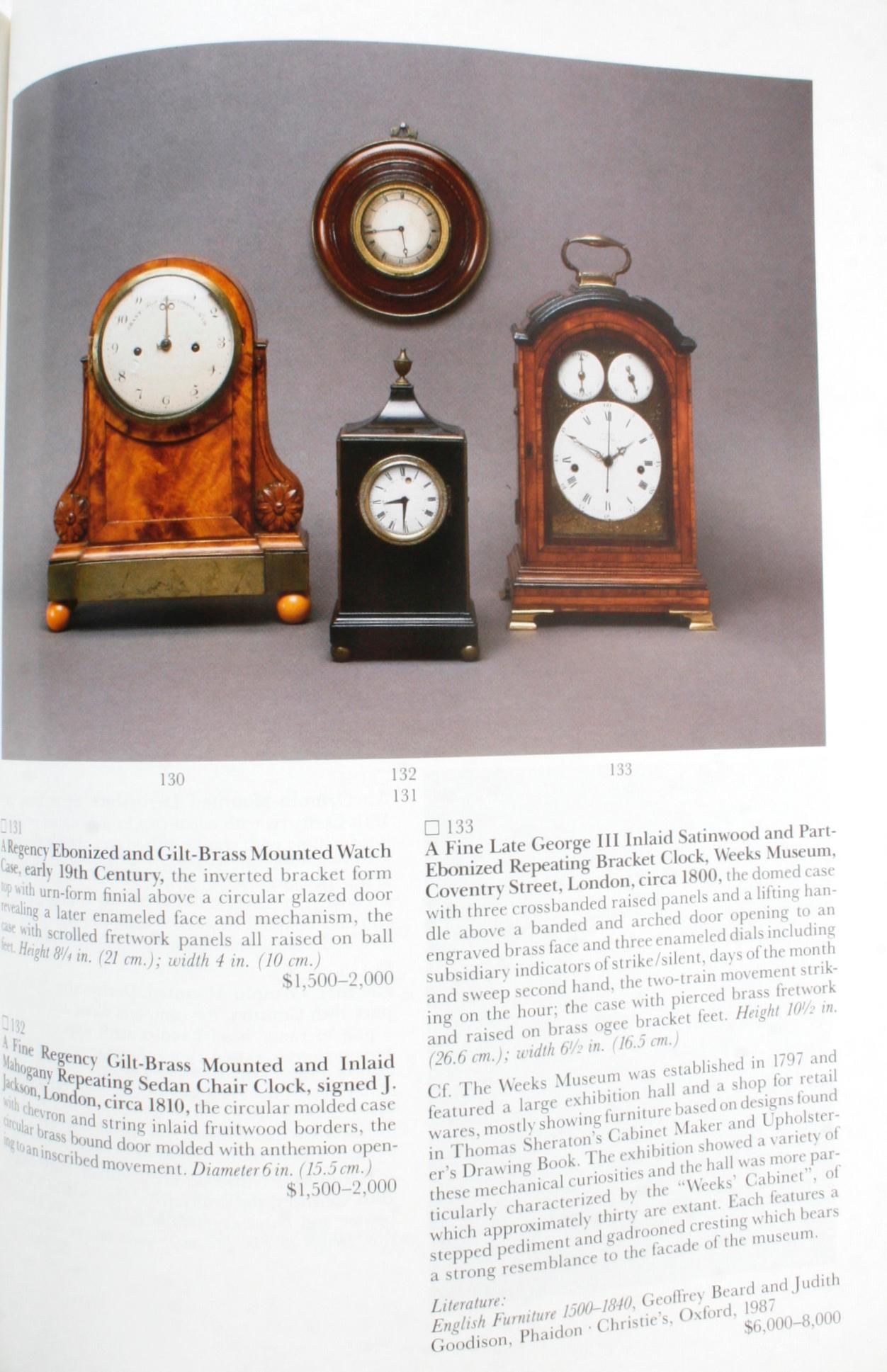 Sotheby's, Porcelaine et mobilier anglais M. et Mme John Treleaven Oct. 1990 en vente 9