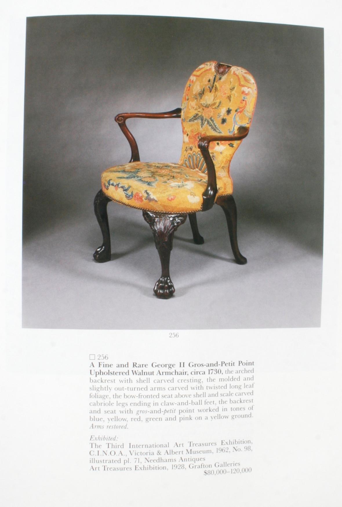 Sotheby's, Porcelaine et mobilier anglais M. et Mme John Treleaven Oct. 1990 en vente 2