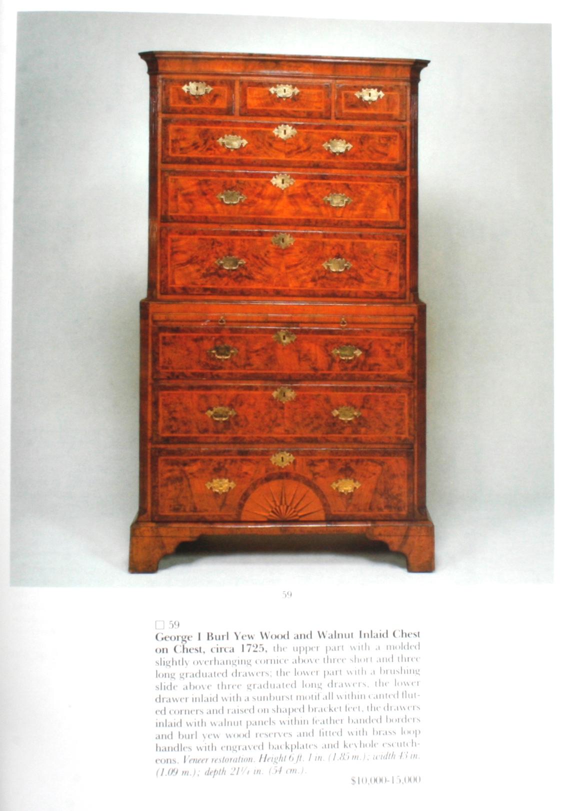 American Sotheby's Fine English Furniture and Carpets