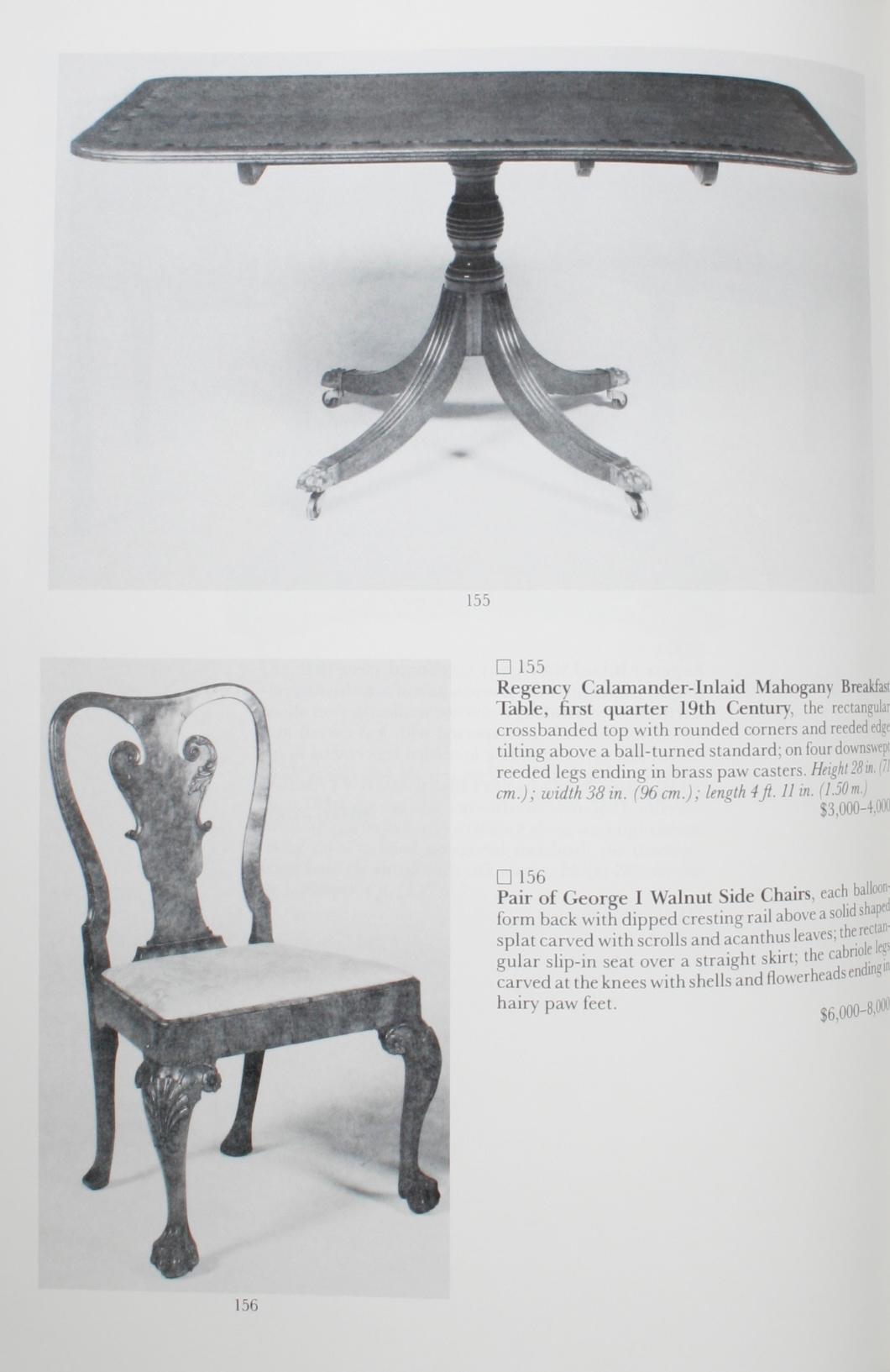 ‎Sotheby's: ‎Fine English Furniture, Decorations and Carpets, Perry Ellis, 1987 For Sale 7