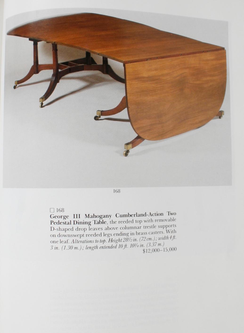 ‎Sotheby's: ‎Fine English Furniture, Decorations and Carpets, Perry Ellis, 1987 For Sale 8