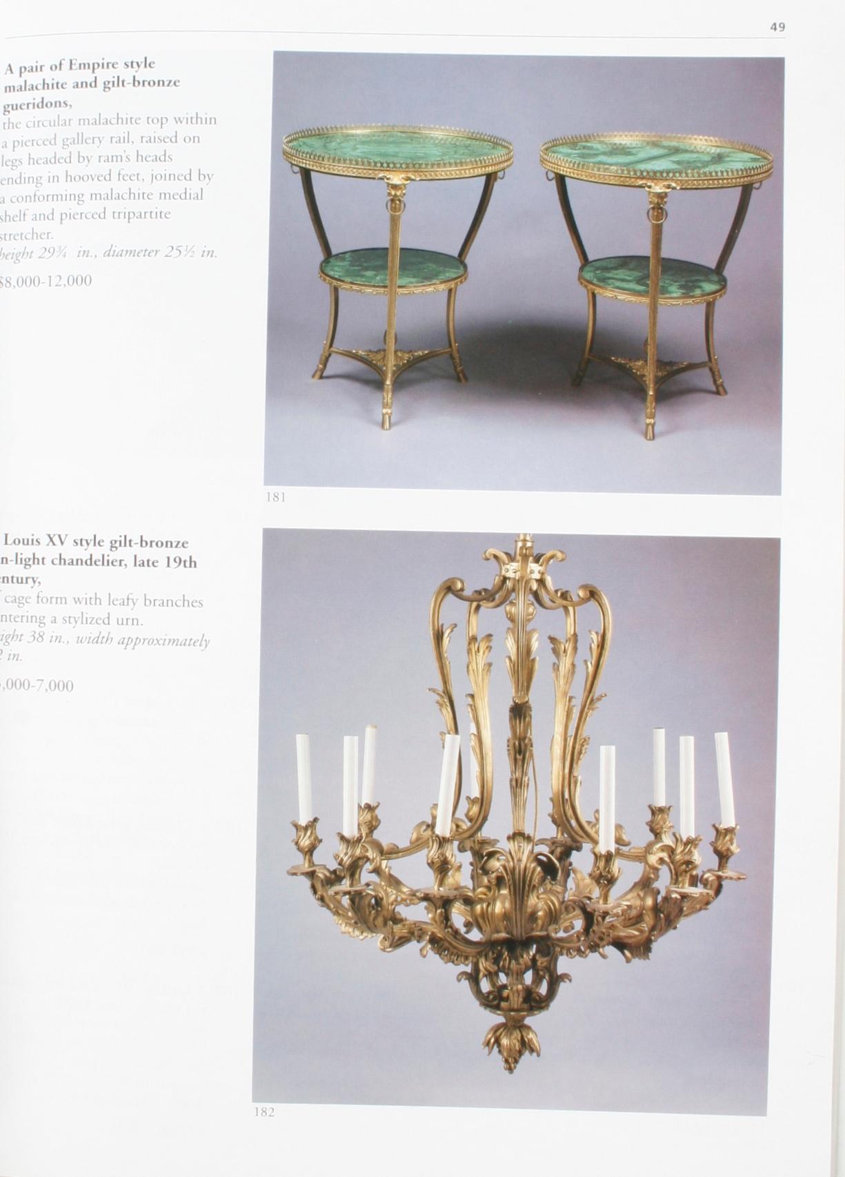 Sotheby's: French Furniture, Works of Art and Paintings, Mary & E.R. Albert Jr 1