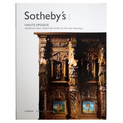 Sotheby's Haute Epoque Important Early Furniture Works of Art & Tapestries, 2009