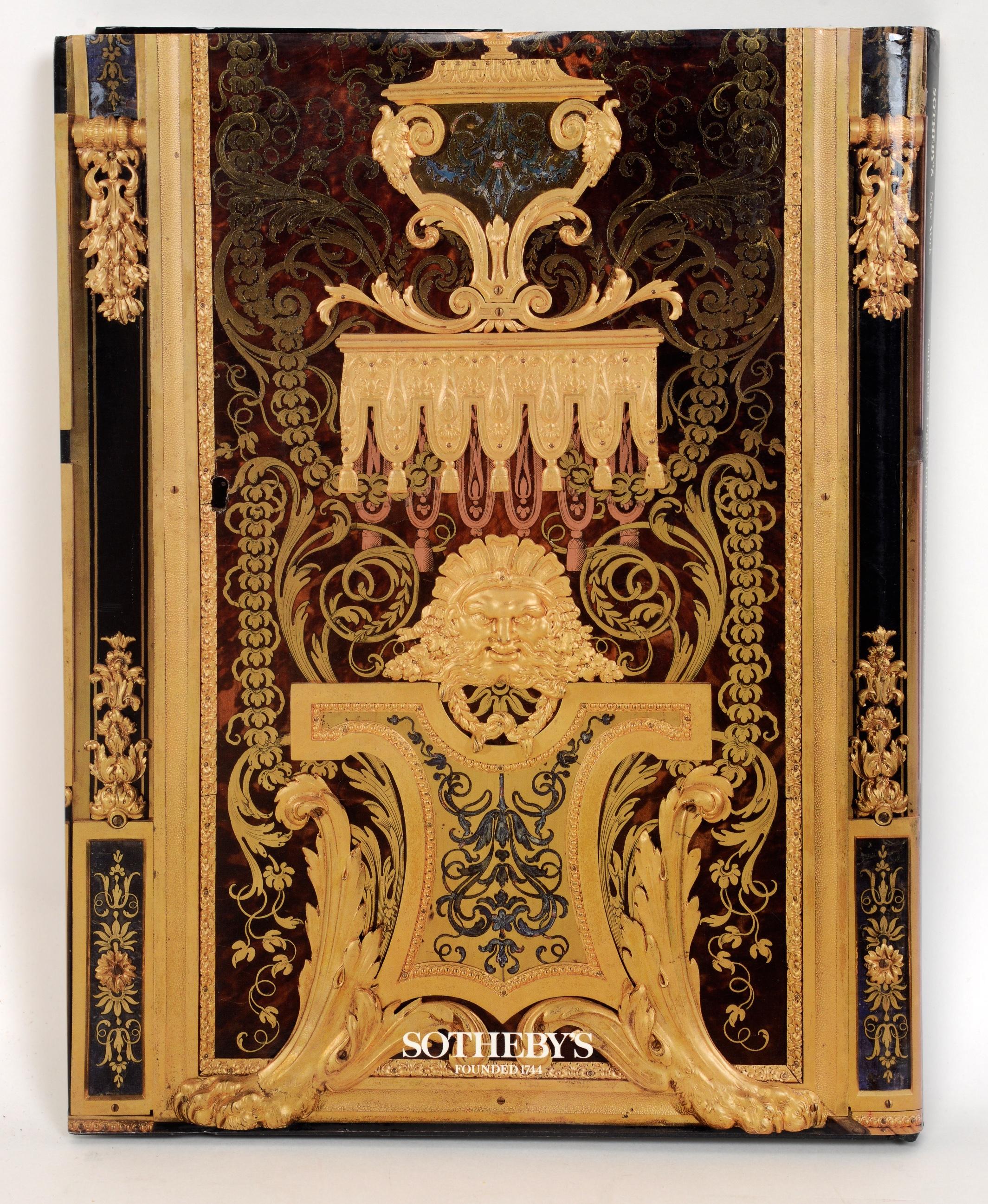 Sotheby's, Highly Important French Furniture from a Private Collection, 1993 For Sale 5
